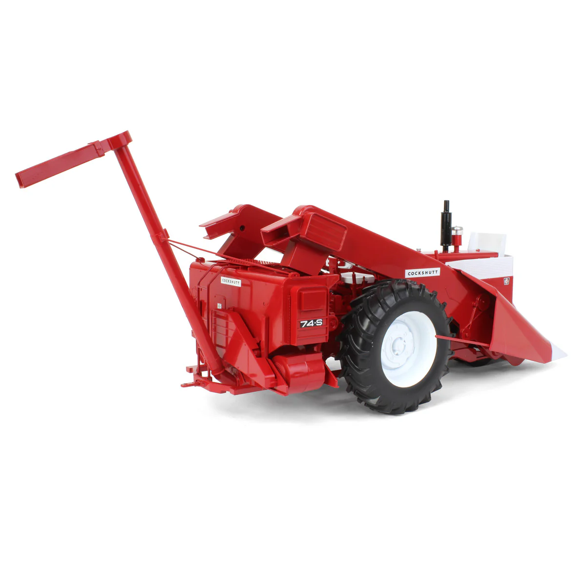 1/16 Cockshutt 1650 Tractor with 2 Row Picker & Sheller by SpecCast, 2024 Heartland Toy Show - Image 3
