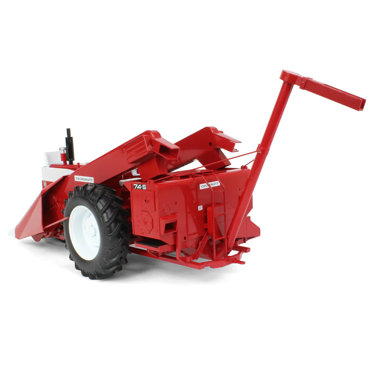 1/16 Cockshutt 1650 Tractor with 2 Row Picker & Sheller by SpecCast, 2024 Heartland Toy Show - Image 4