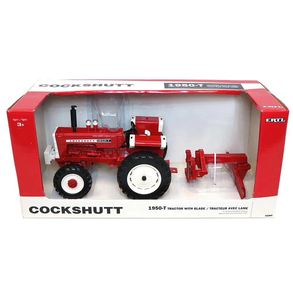 1/16 Cockshutt 1950-T Tractor with Rear Blade by ERTL - Image 5