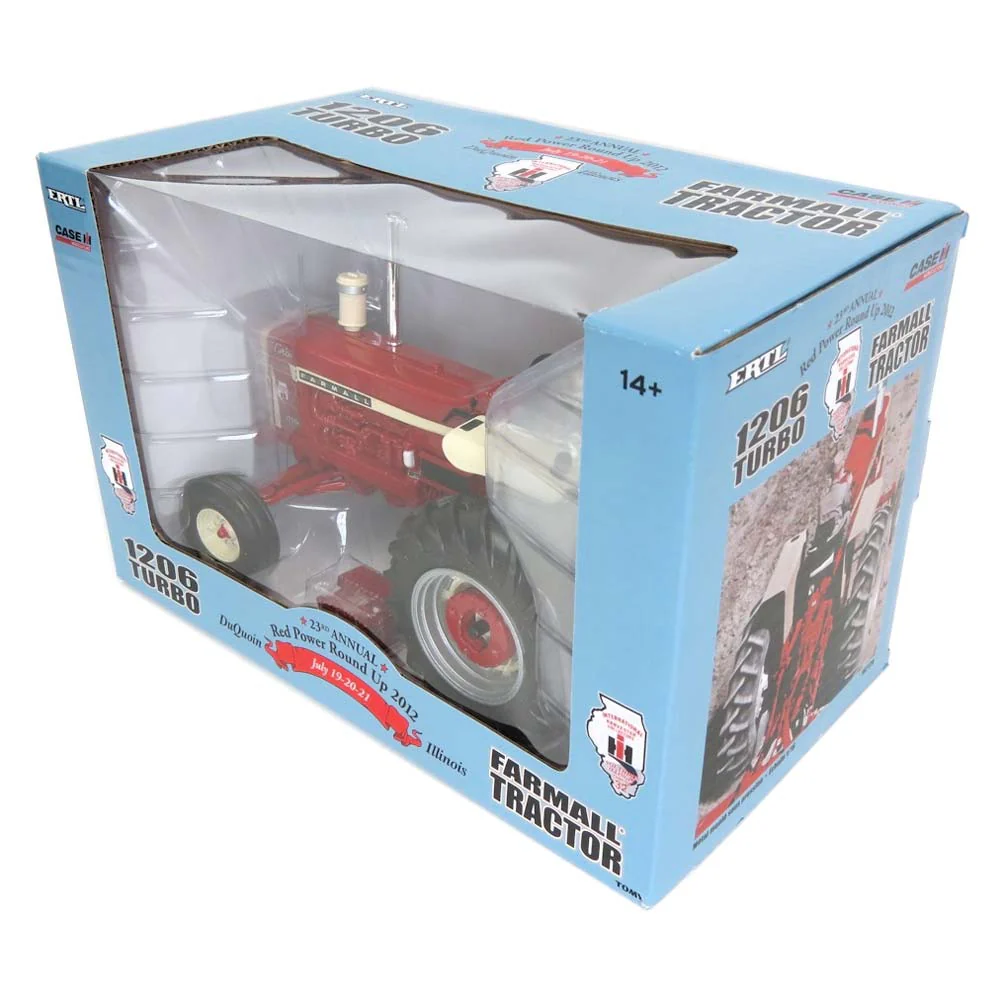 1/16 IH Farmall 1206 Turbo Tractor, 23rd Annual 2012 Red Power Round Up Collector Edition by ERTL - Image 7
