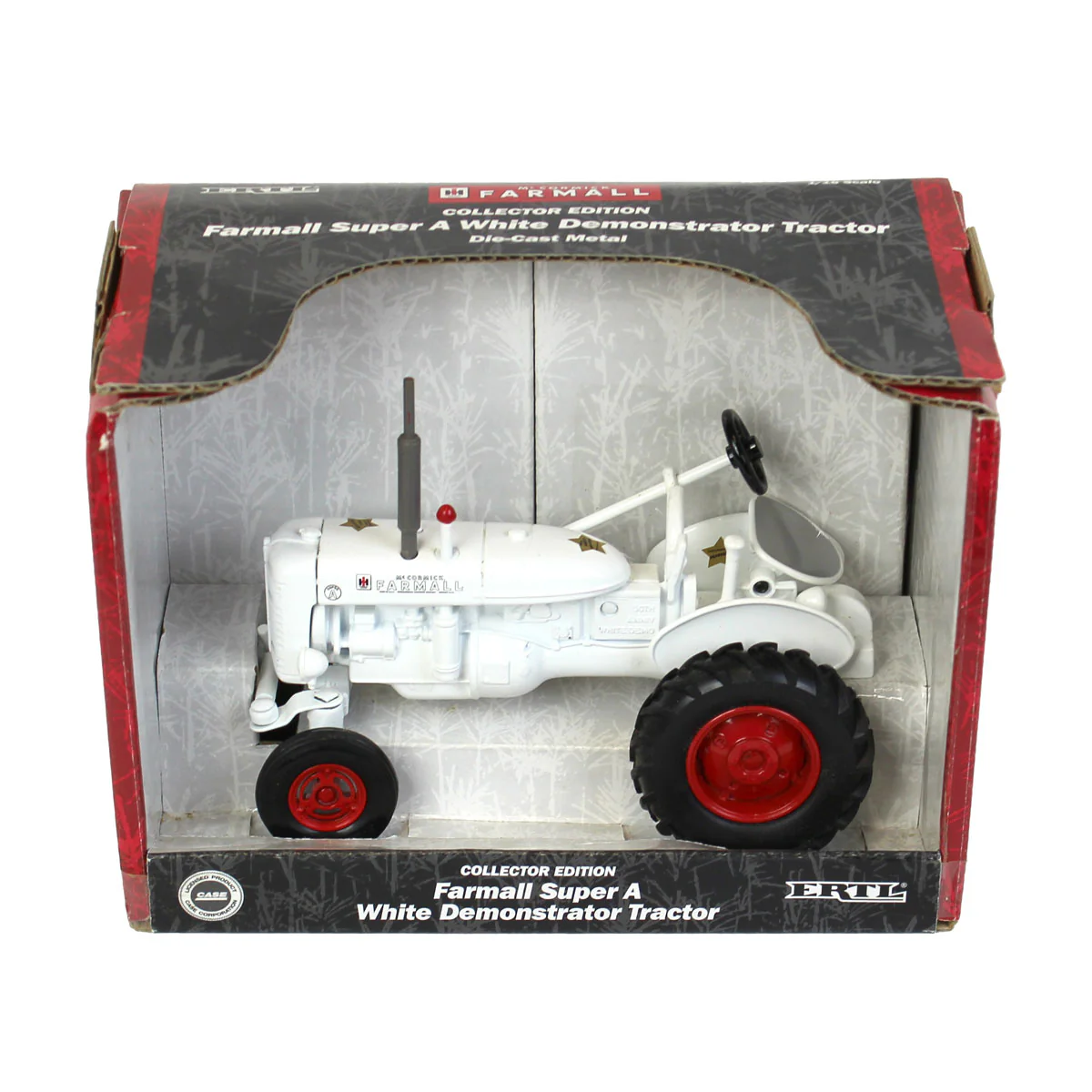 1/16 IH Farmall Super A White Demonstrator Tractor by ERTL, Collector Edition