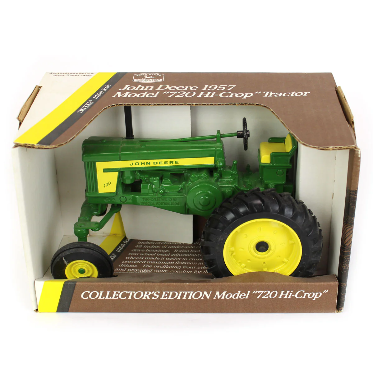 1/16 Collector's Edition 1957 John Deere 720 Wide Front Hi-Crop Tractor by ERTL