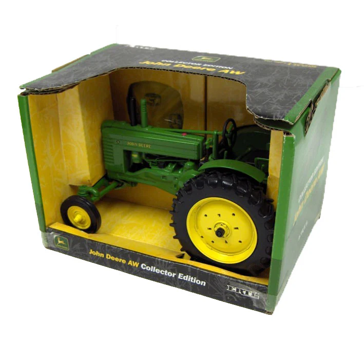 1/16 John Deere AW Tractor with Wide Front by ERTL, Collector Edition