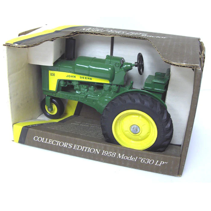 1/16 Collector's Edition 1958 John Deere 630 LP Tractor with Single Front Wheel by ERTL