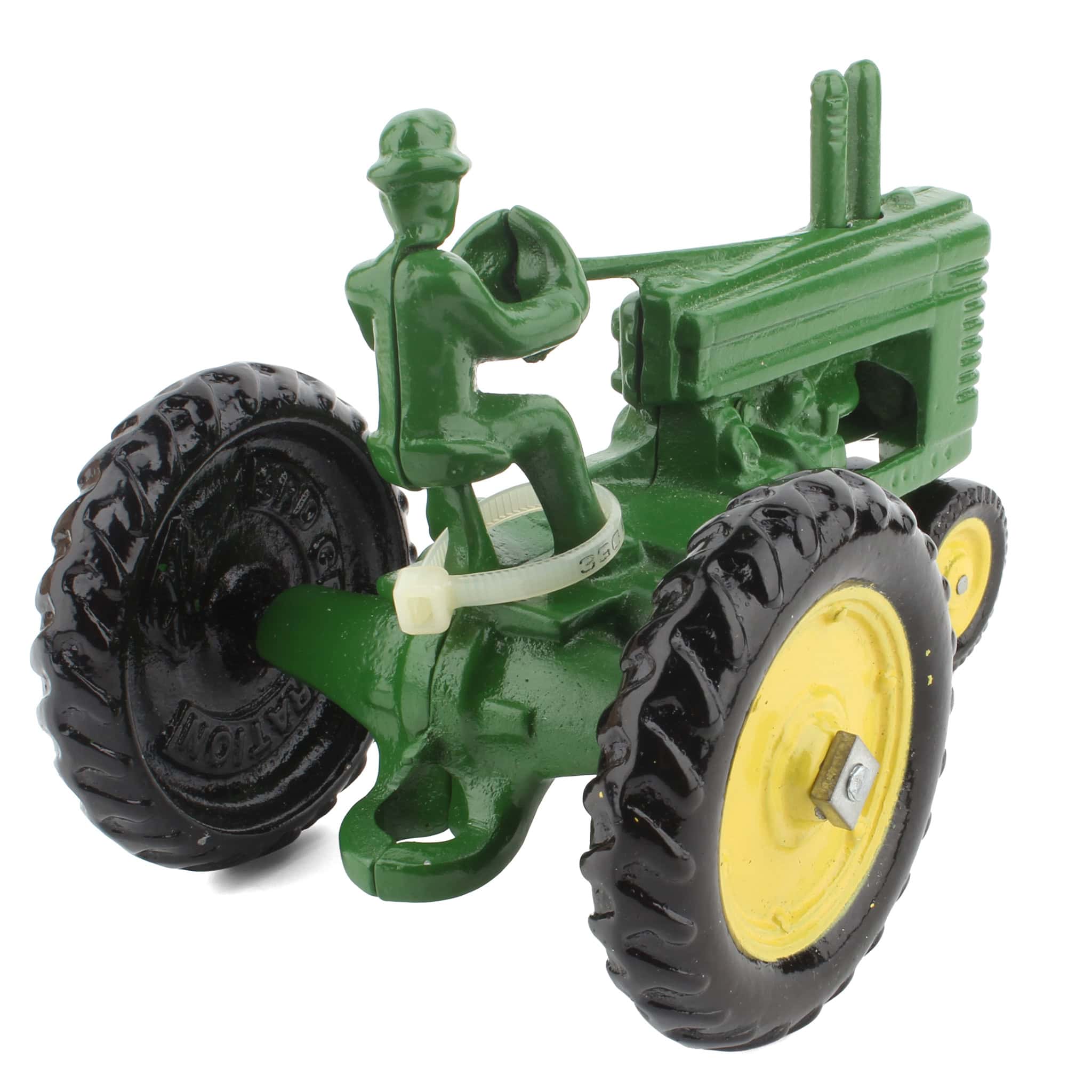 1/16 Custom John Deere Model "A" Tractor with Driver - Image 4