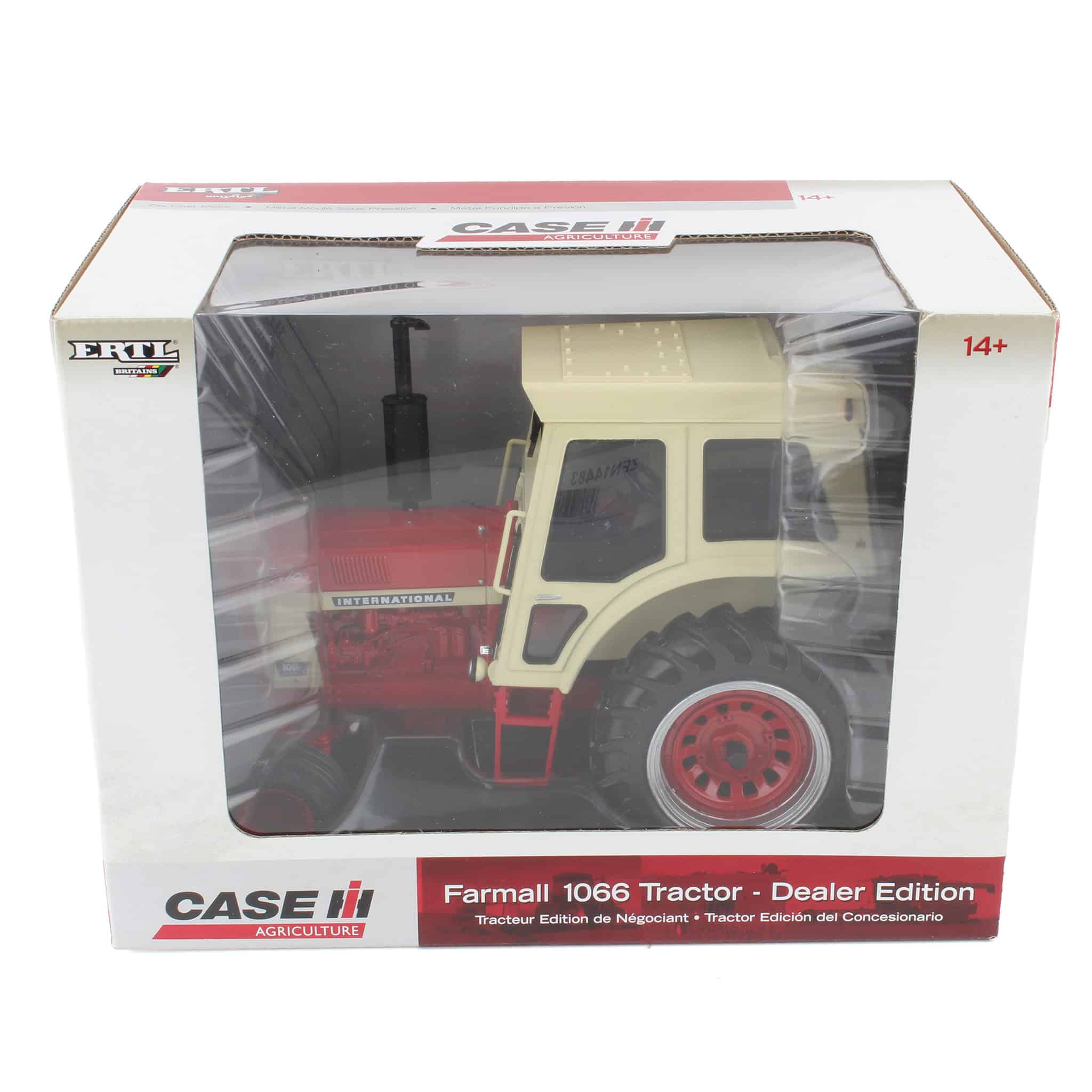 1/16 Dealer Edition Farmall 1066 Deluxe Cab Tractor with Cab Glass by ERTL - Image 2