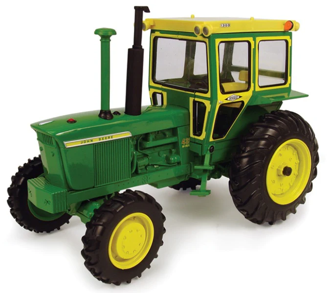 1/16 Dealer Edition John Deere 4320 with Front Wheel Assist & Hiniker Cab by ERTL