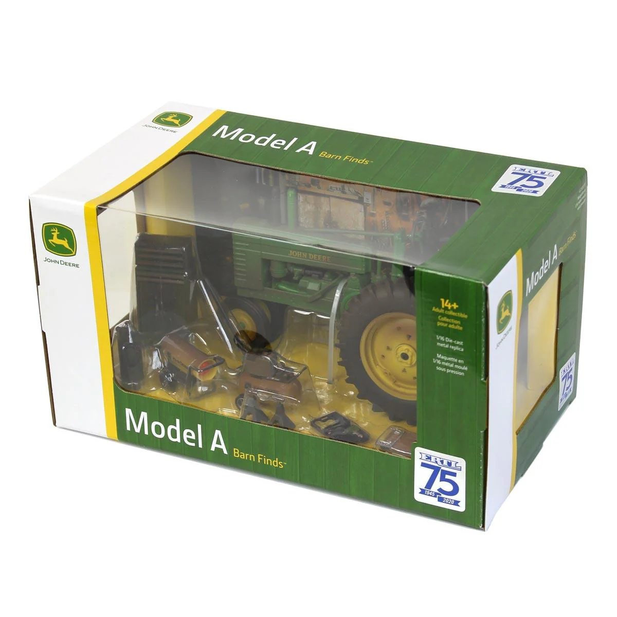 Dusty Edition ~ 1/16 John Deere Styled A "Barn Finds" Tractor, ERTL 75th Anniversary - Image 6