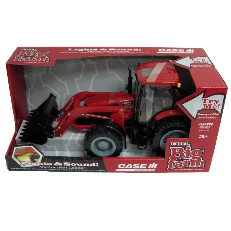 1/16 ERTL Big Farm Case IH Puma 195 Tractor with Cab & Front Loader - Image 3