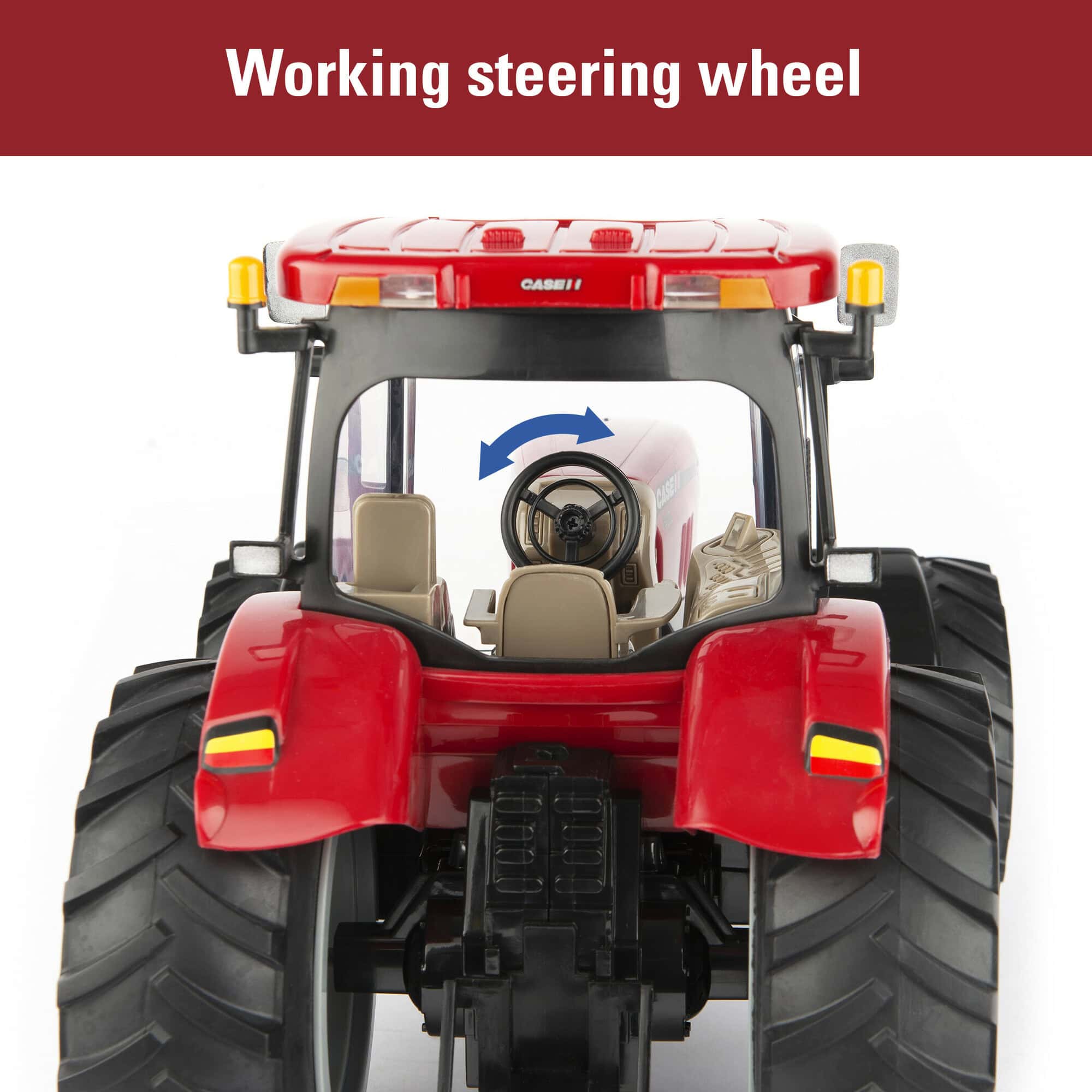 1/16 ERTL Big Farm Case IH Puma 195 Tractor with Loader & "Muddy" Spreader - Image 11