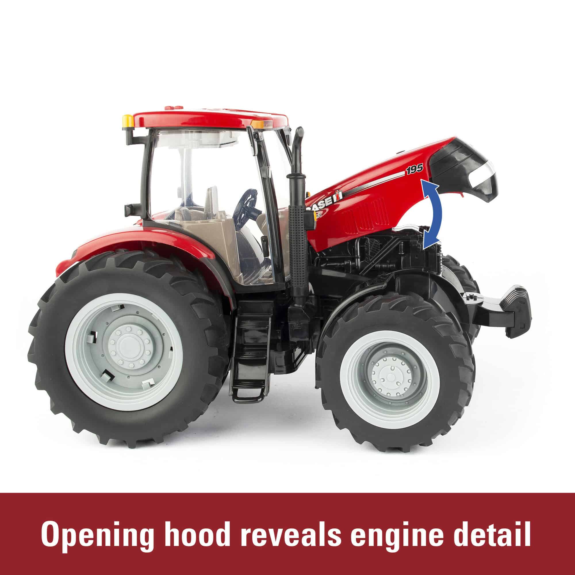 1/16 ERTL Big Farm Case IH Puma 195 Tractor with Loader & "Muddy" Spreader - Image 12