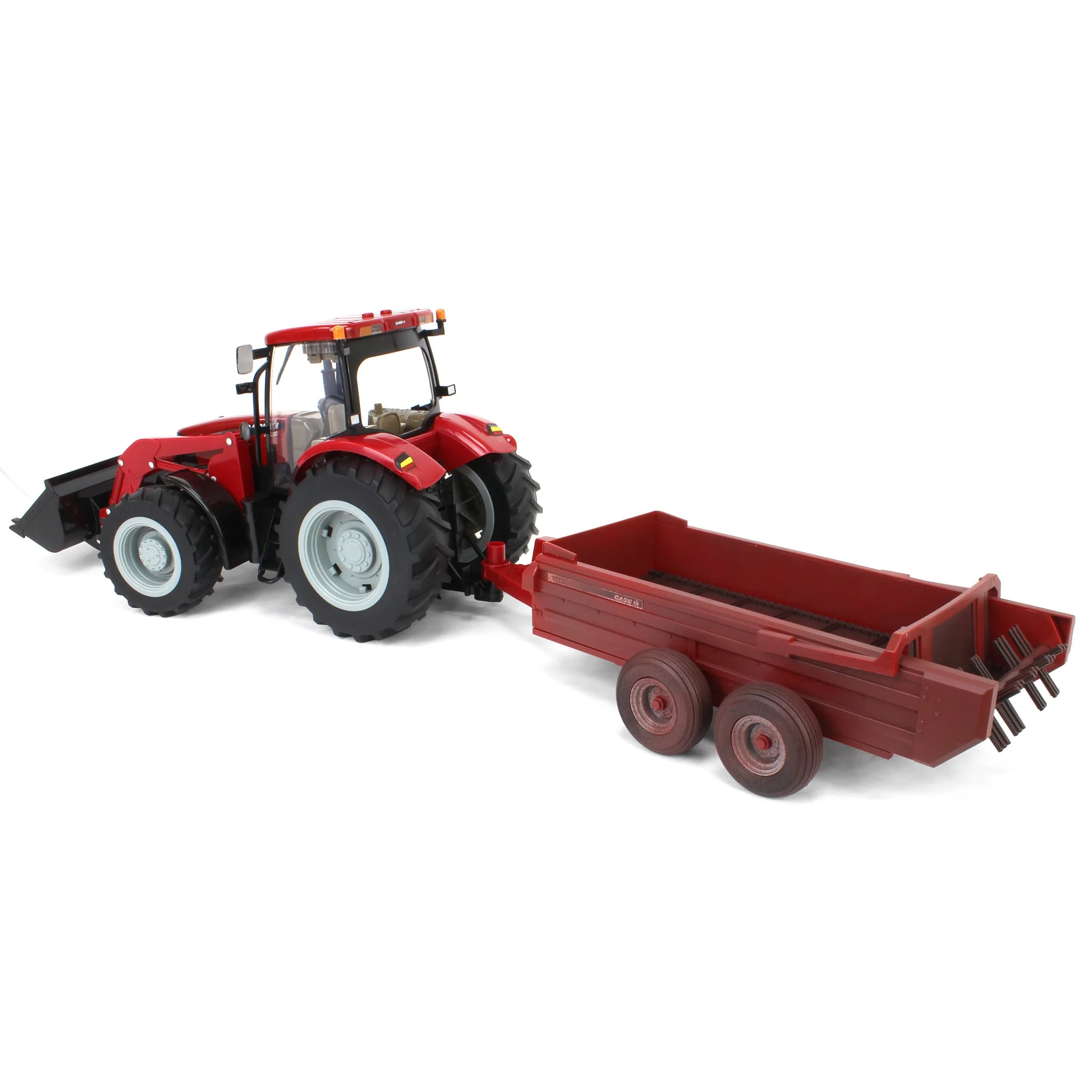 1/16 ERTL Big Farm Case IH Puma 195 Tractor with Loader & "Muddy" Spreader - Image 4