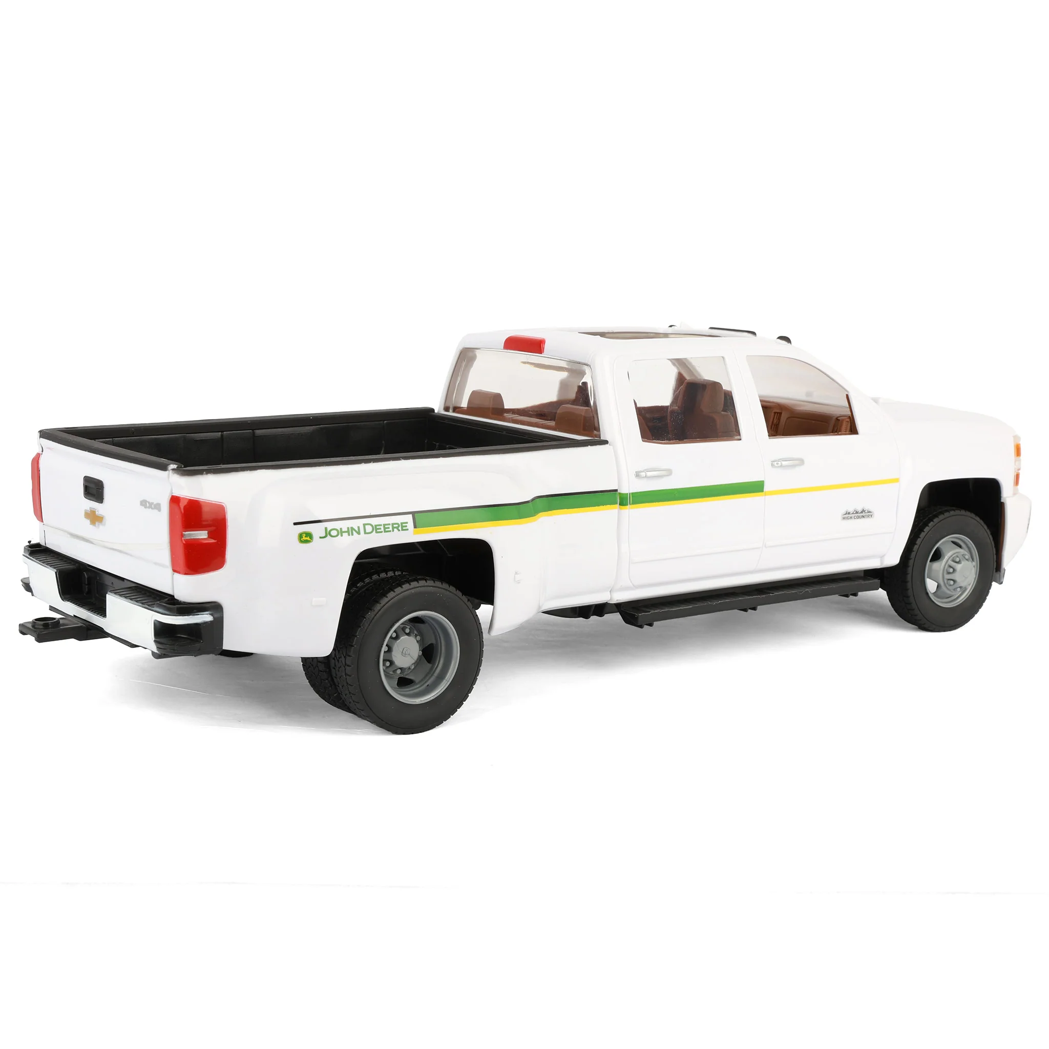 1/16 ERTL Big Farm Chevrolet 3500 John Deere Dealership Dually Pickup Truck - Image 3