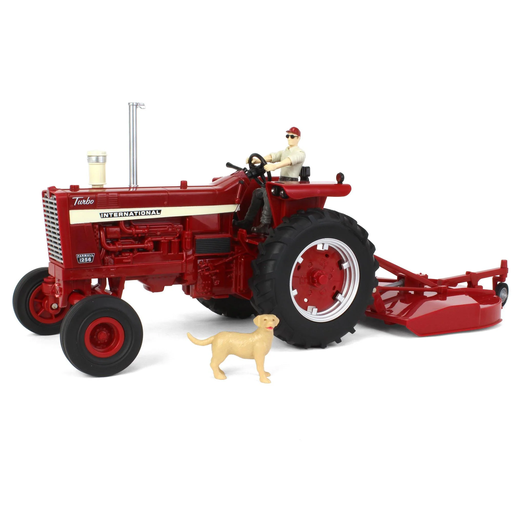 1/16 ERTL Big Farm Farmall 1256 Tractor with Mower & Figures