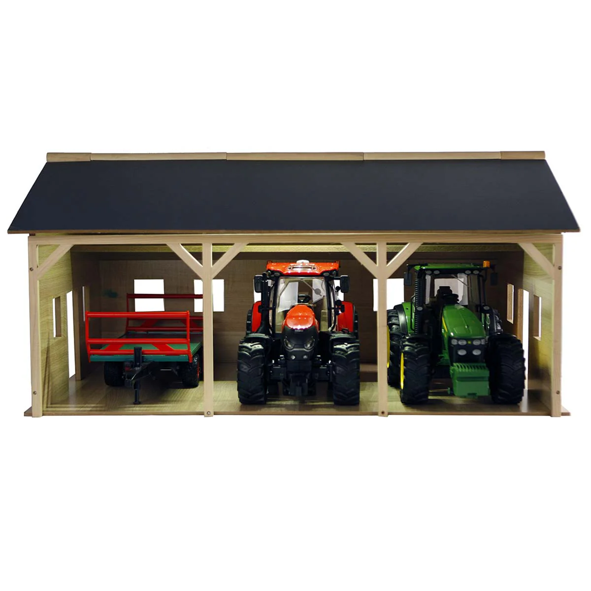 1/16 Farm Machinery 3 Bay Shed - Image 2