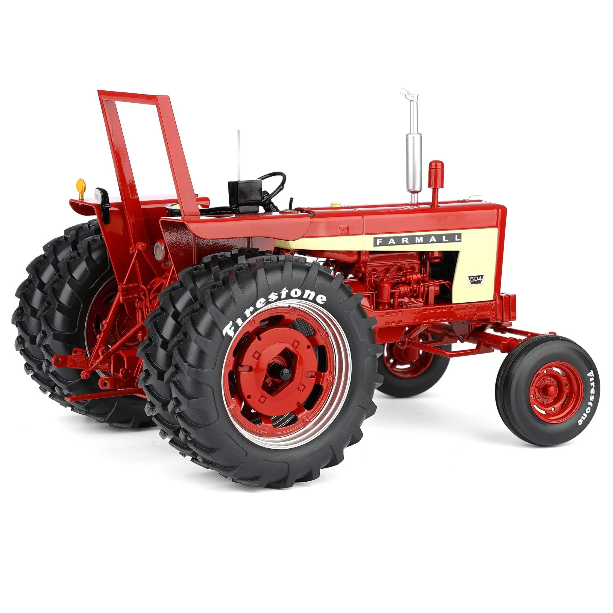1/16 Farmall 504 Tractor with Firestone Tires & ROPS by SpecCast, 2nd in Outback Toys Exclusive 20th Century Series - Image 3