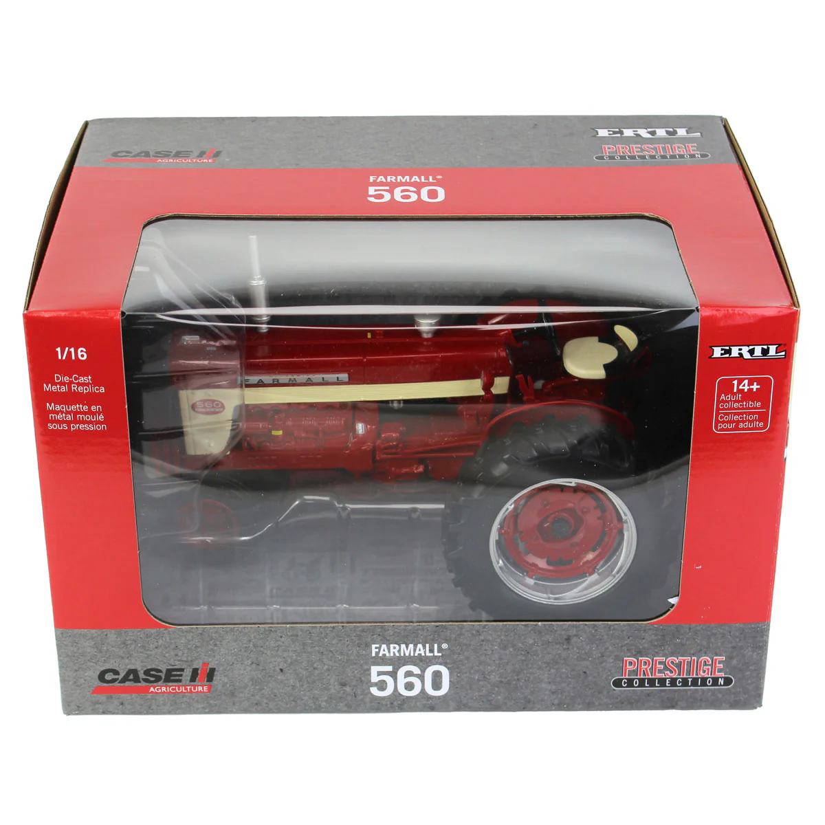 1/16 Farmall 560 Tractor with Narrow Front, ERTL Prestige Collection - Image 5