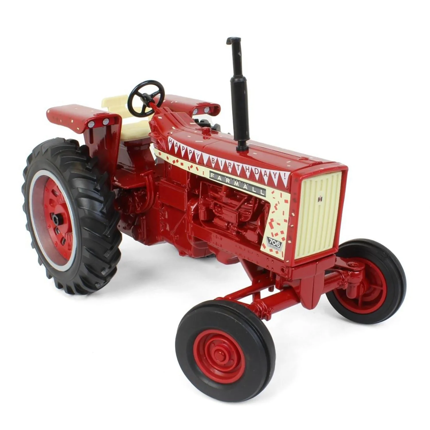 1/16 IH Farmall 706 Tractor with "Happy Birthday" Graphics by ERTL - Image 2