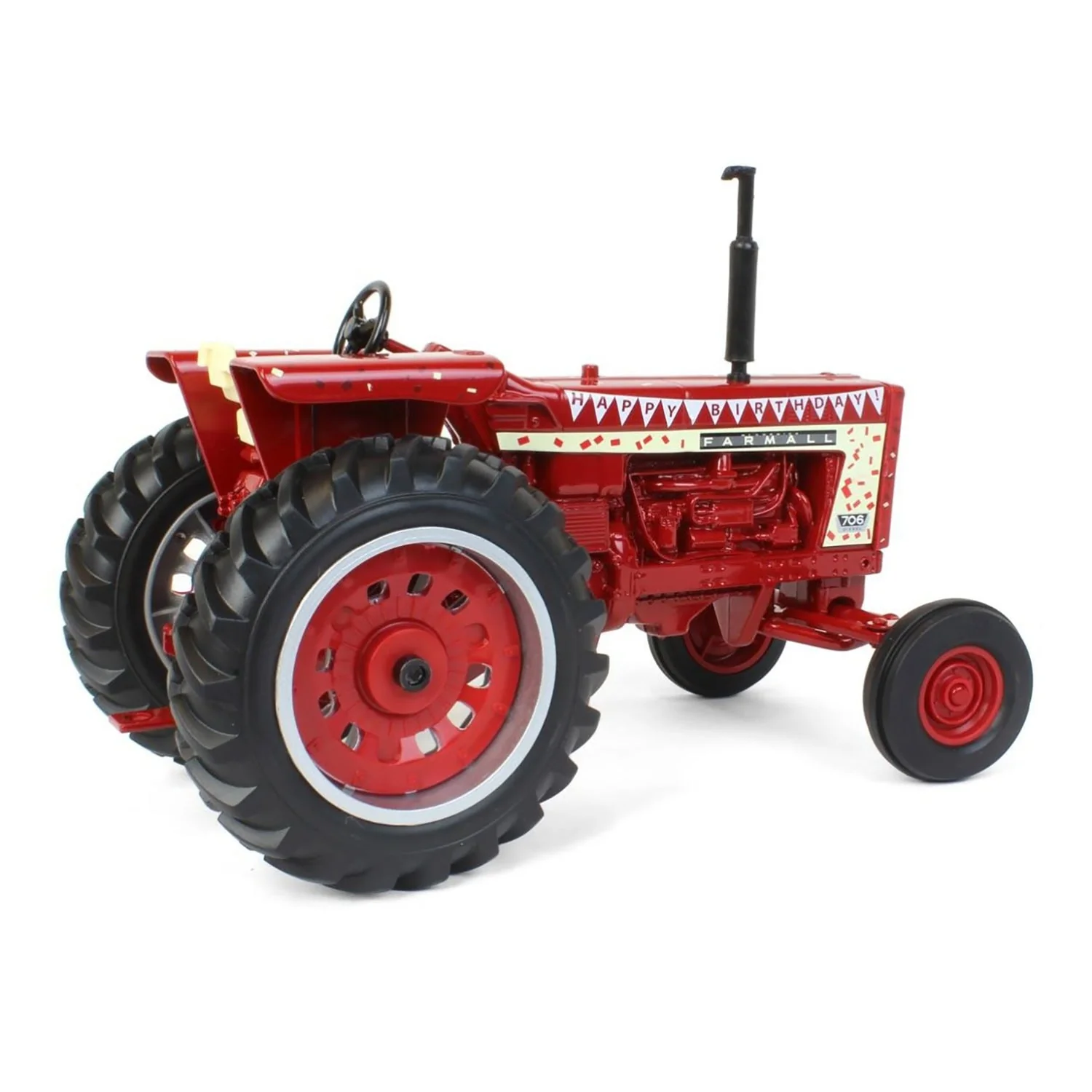 1/16 IH Farmall 706 Tractor with "Happy Birthday" Graphics by ERTL - Image 3