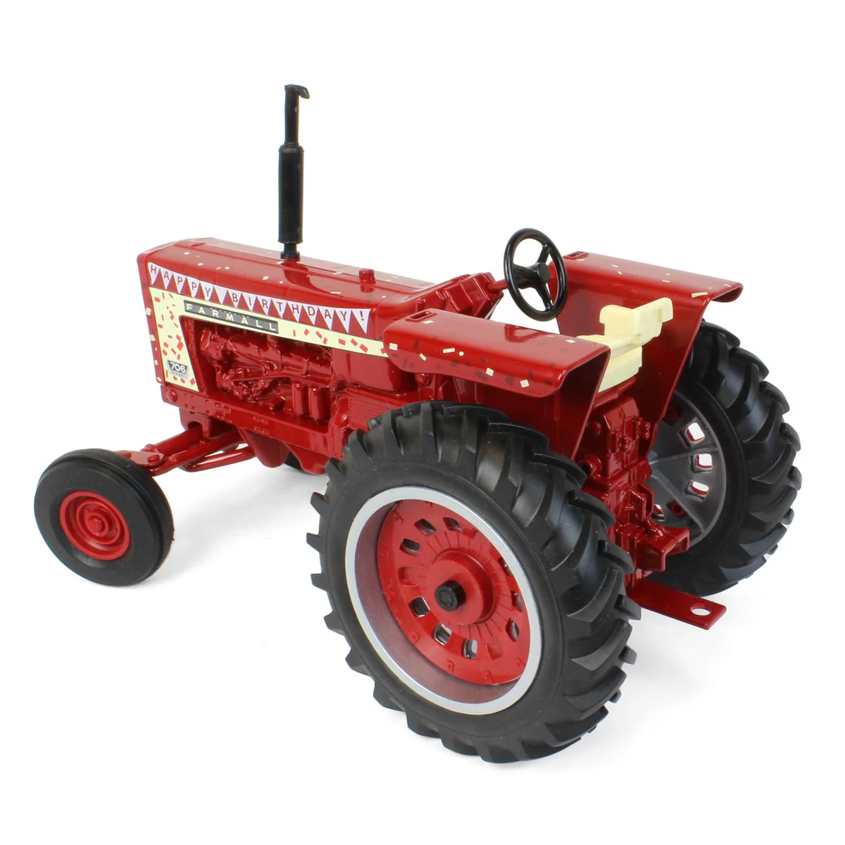 1/16 IH Farmall 706 Tractor with "Happy Birthday" Graphics by ERTL - Image 4