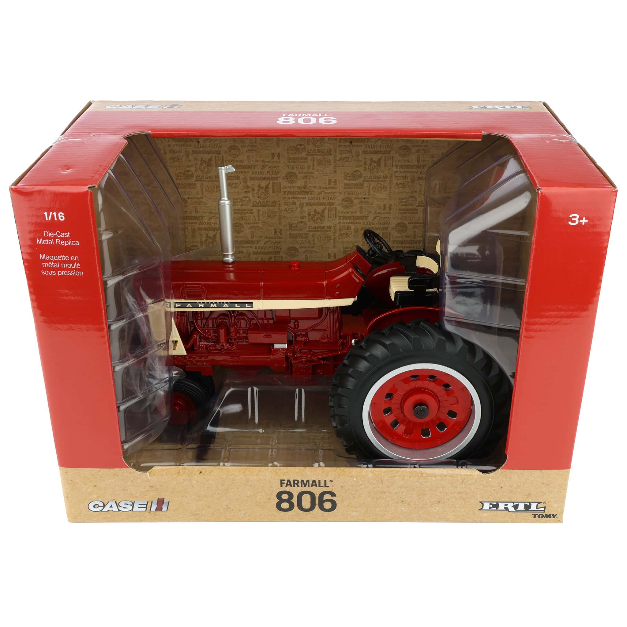 1/16 Farmall 806 Tractor with Narrow Front by ERTL - Image 6