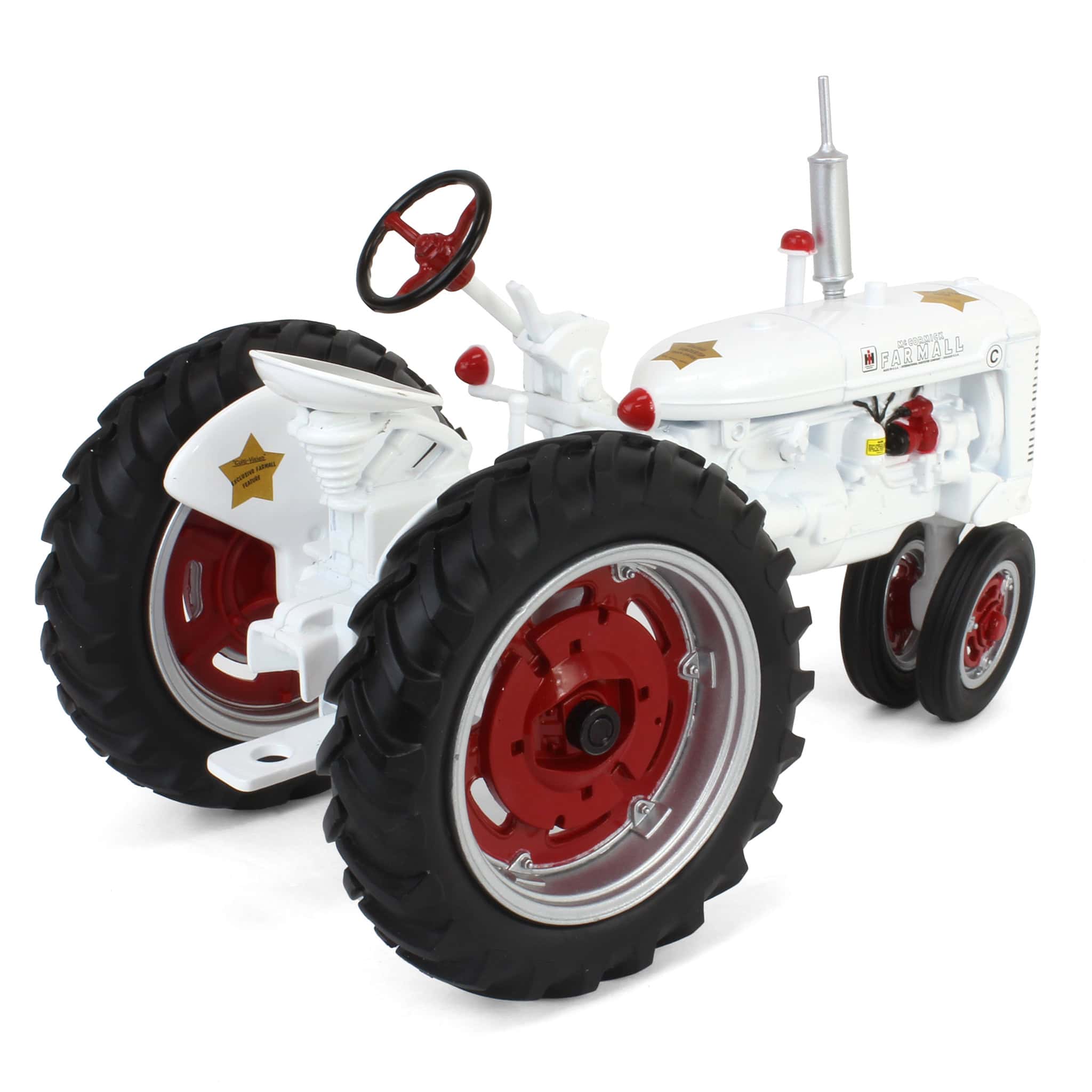 1/16 Farmall C White Demonstrator Tractor by ERTL, 75th Anniversary - Image 3