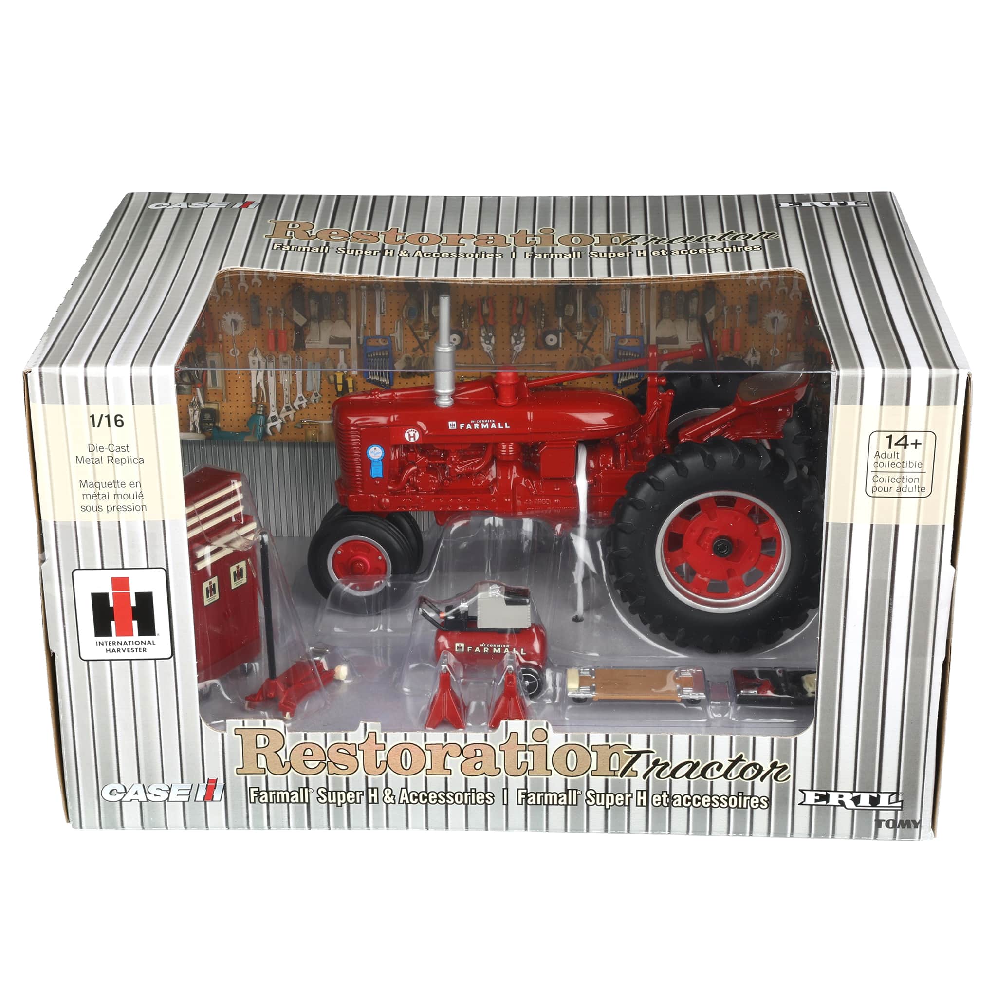 1/16 Farmall Super H Tractor Restoration Set, ERTL Prestige Collection - Image 8