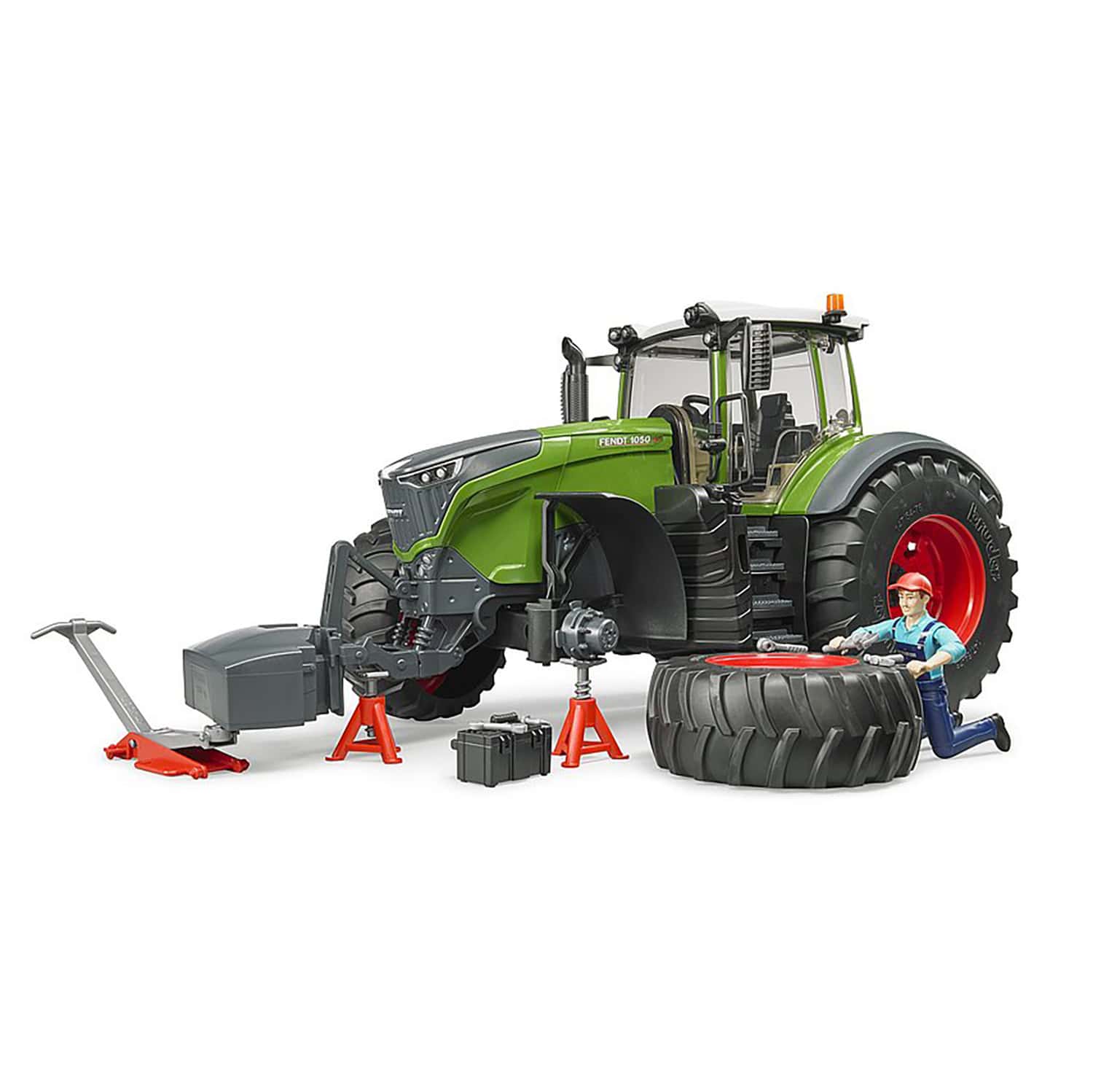 1/16 Fendt 1050 Vario with Mechanic and Shop Tools by Bruder - Image 2