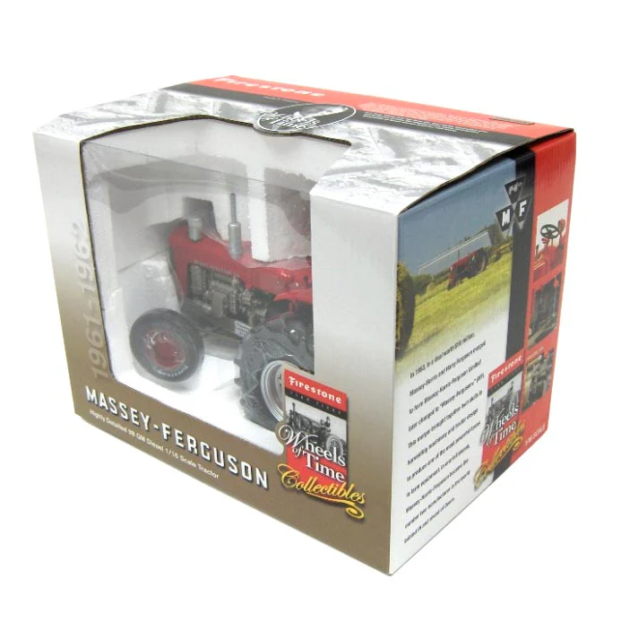 1/16 Massey Ferguson 98 GM Diesel Tractor, Firestone 1 of 4000 Limited Edition by SpecCast - Image 3