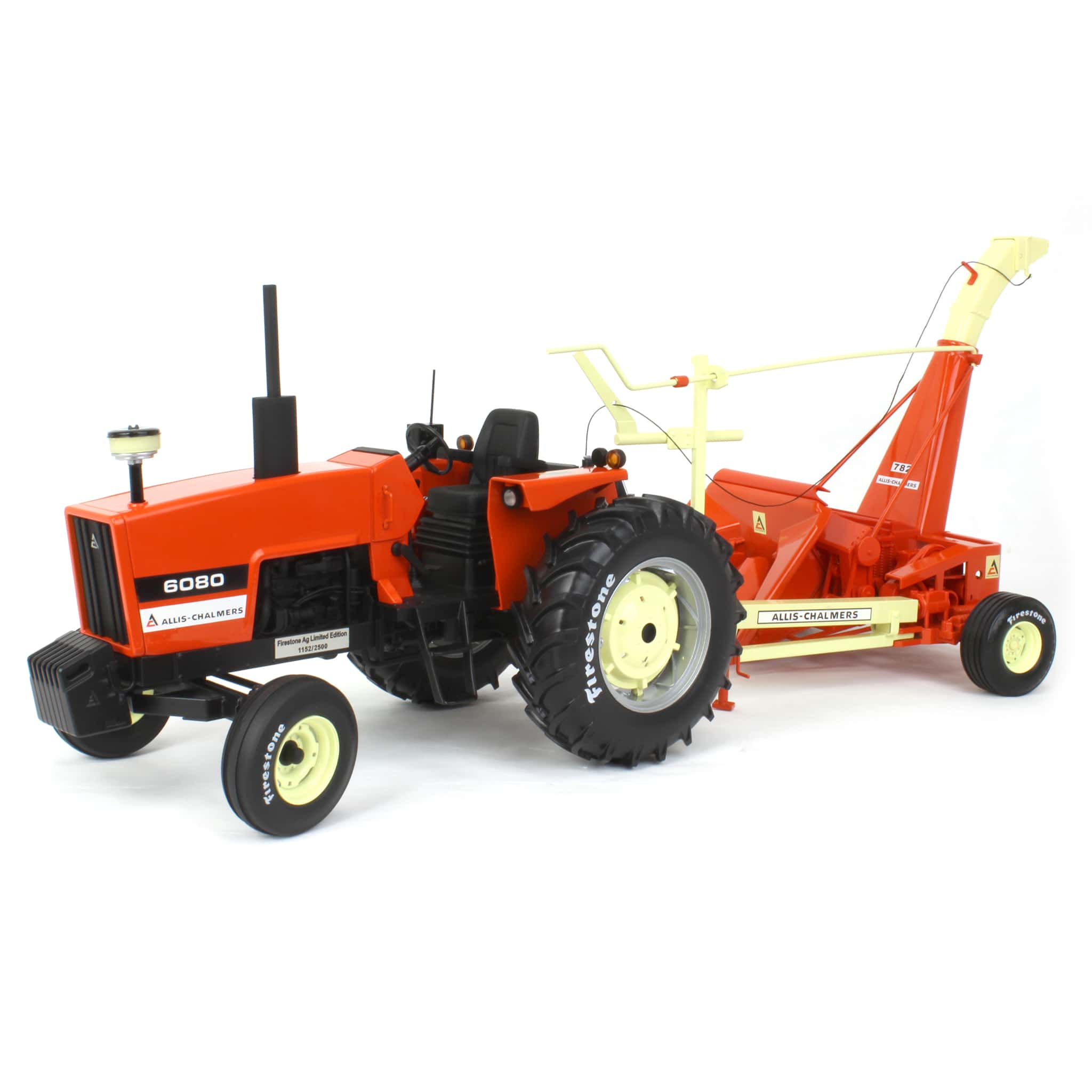1/16 Allis Chalmers 6080 Tractor with 782 Forage Harvester by SpecCast, Firestone Series 1 of 2,500 - Image 2