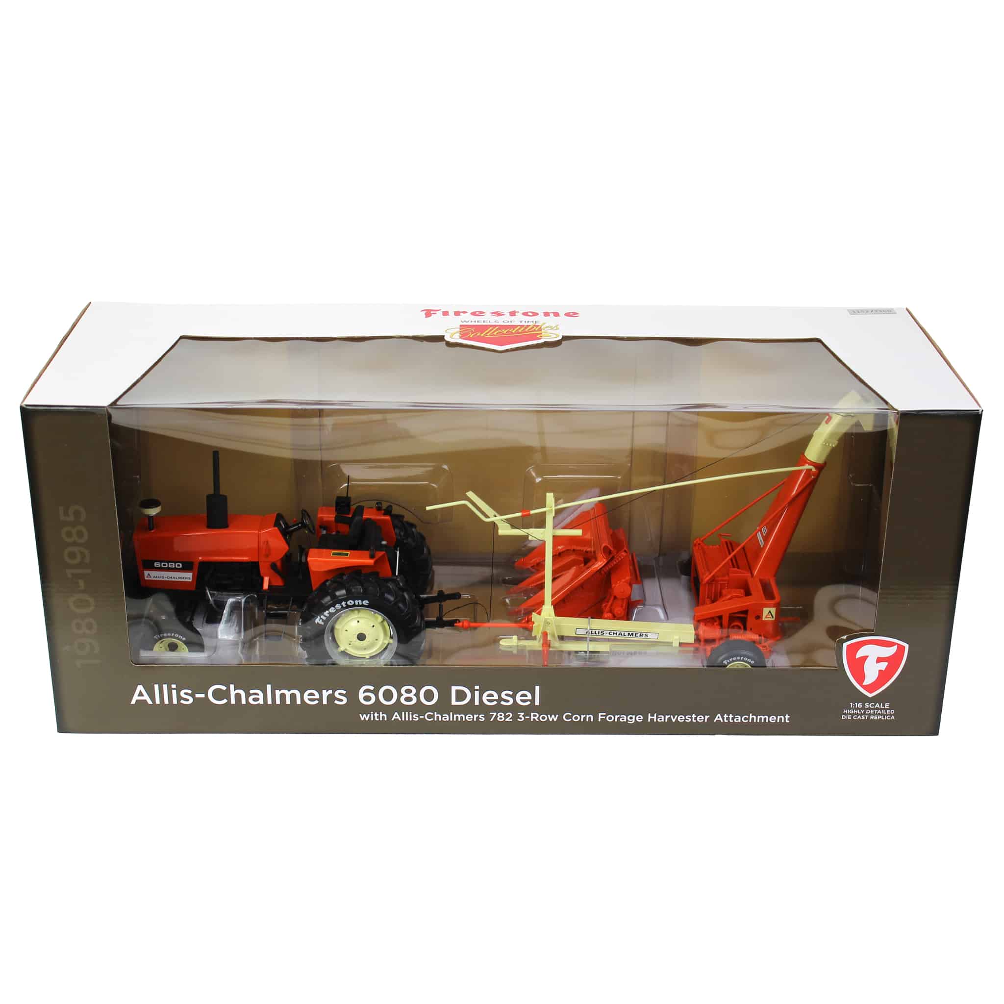 1/16 Allis Chalmers 6080 Tractor with 782 Forage Harvester by SpecCast, Firestone Series 1 of 2,500 - Image 8