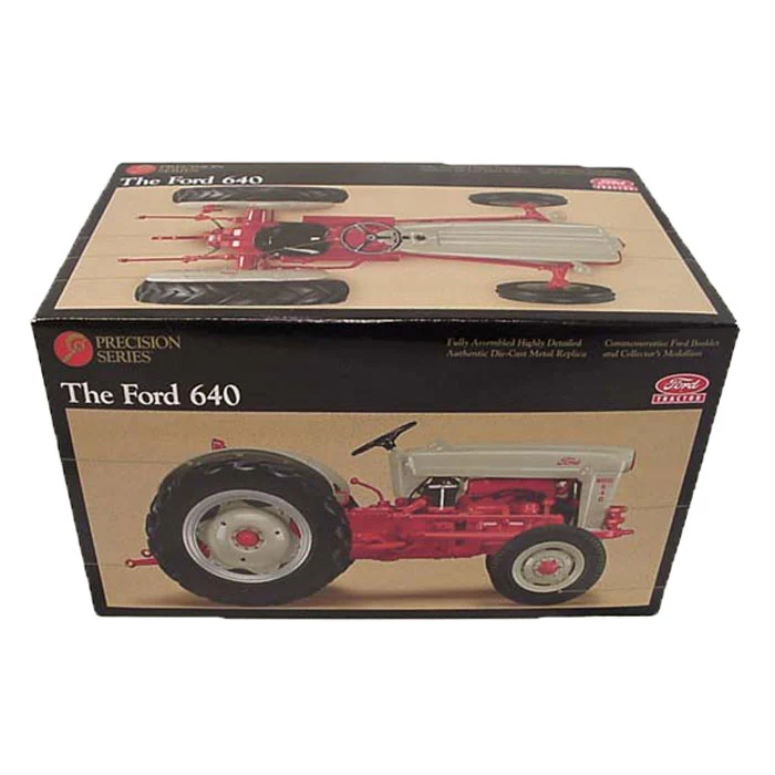 1/16 Ford 640 Wide Front Tractor, Precision Series #8 by ERTL - Image 3