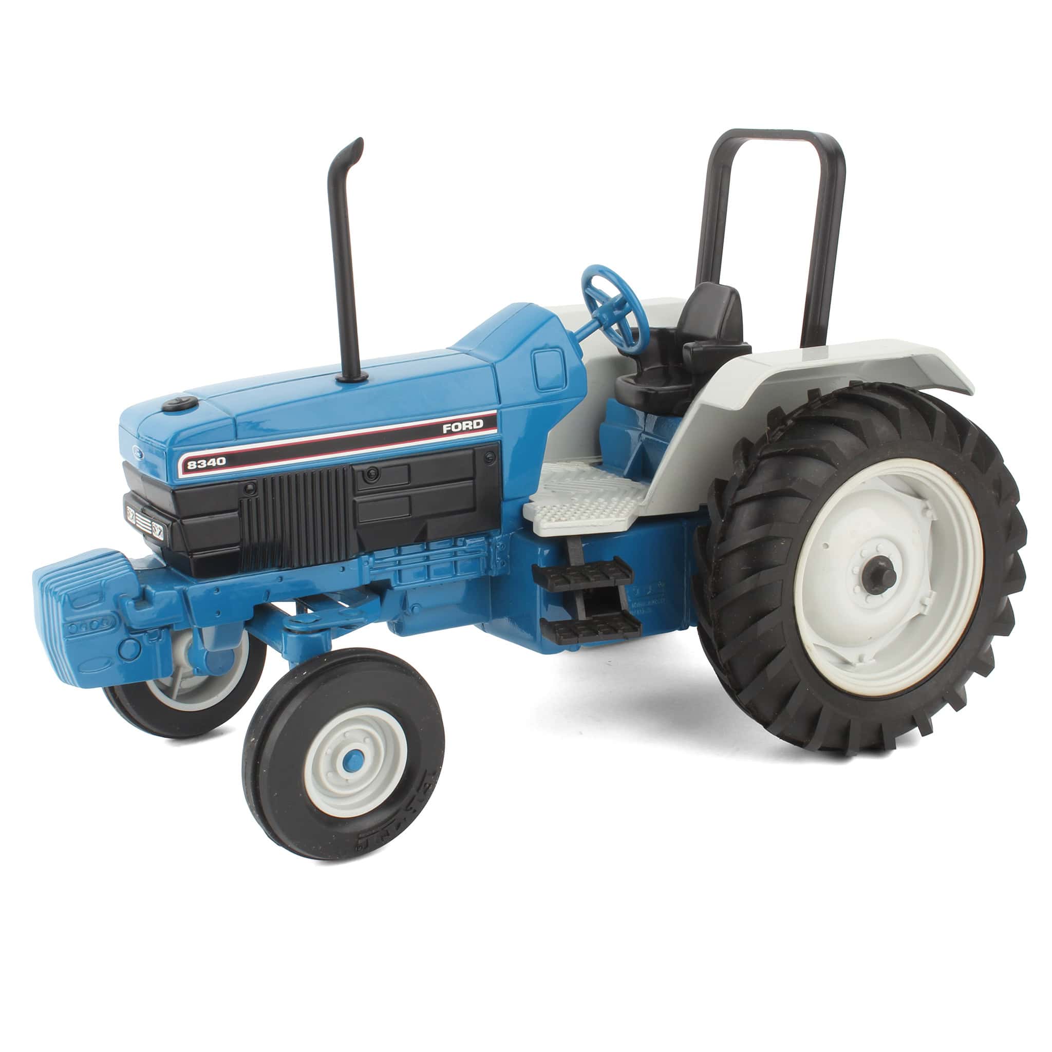 1/16 Ford 8340 Tractor with 2WD and ROPS by ERTL - LOOSE