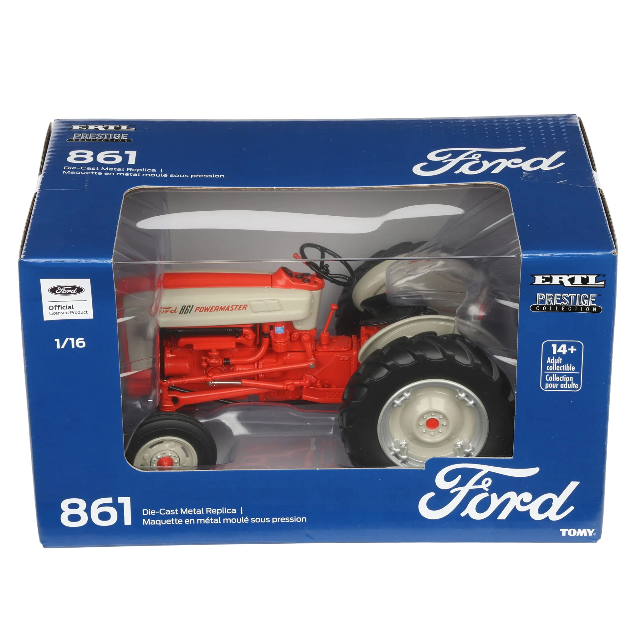 1/16 Ford 861 Powermaster Tractor, ERTL Prestige Collection - Image 8
