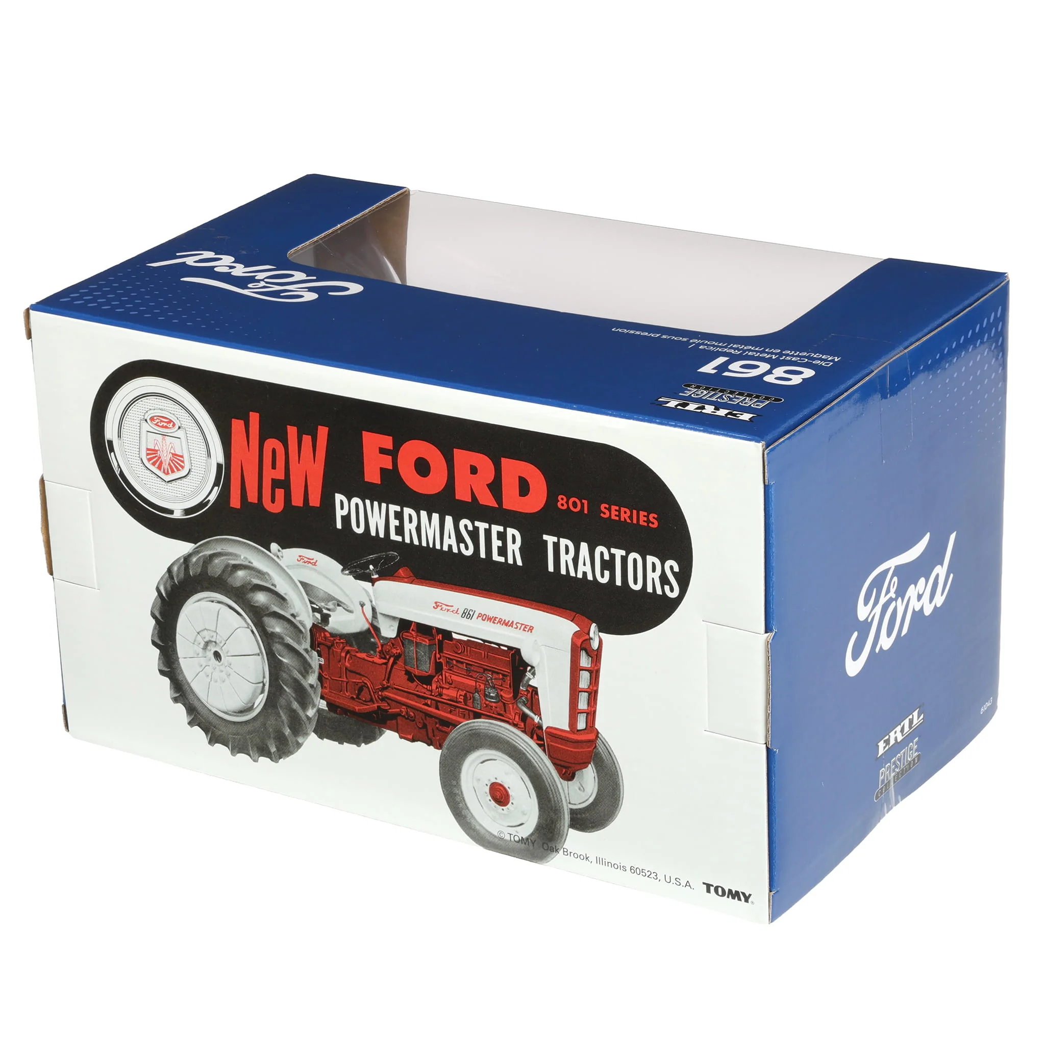 1/16 Ford 861 Powermaster Tractor, ERTL Prestige Collection - Image 9