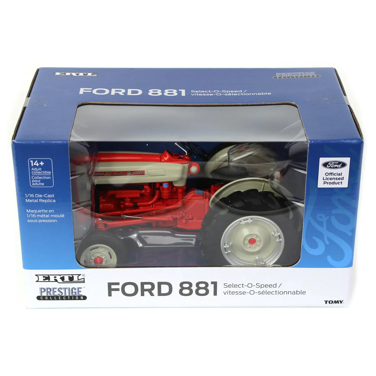 1/16 Ford 881 Select-O-Speed Tractor with Wide Front, ERTL Prestige Collection - Image 6