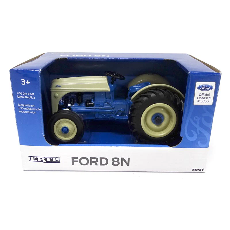 1/16 Ford 8N Tractor, Blue and Gray - Image 2