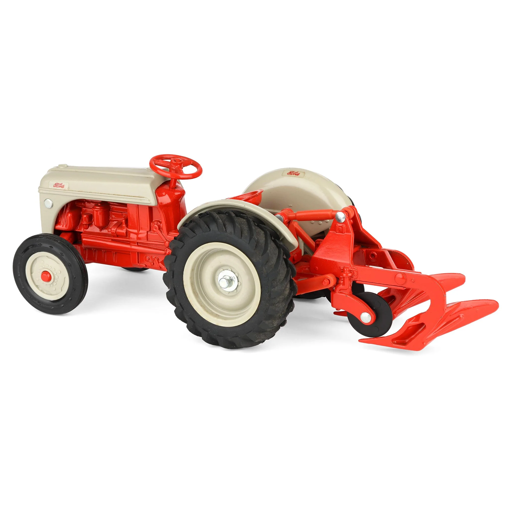 1/16 Ford 8N Tractor with 2 Bottom Dearborn Plow by ERTL - Image 3