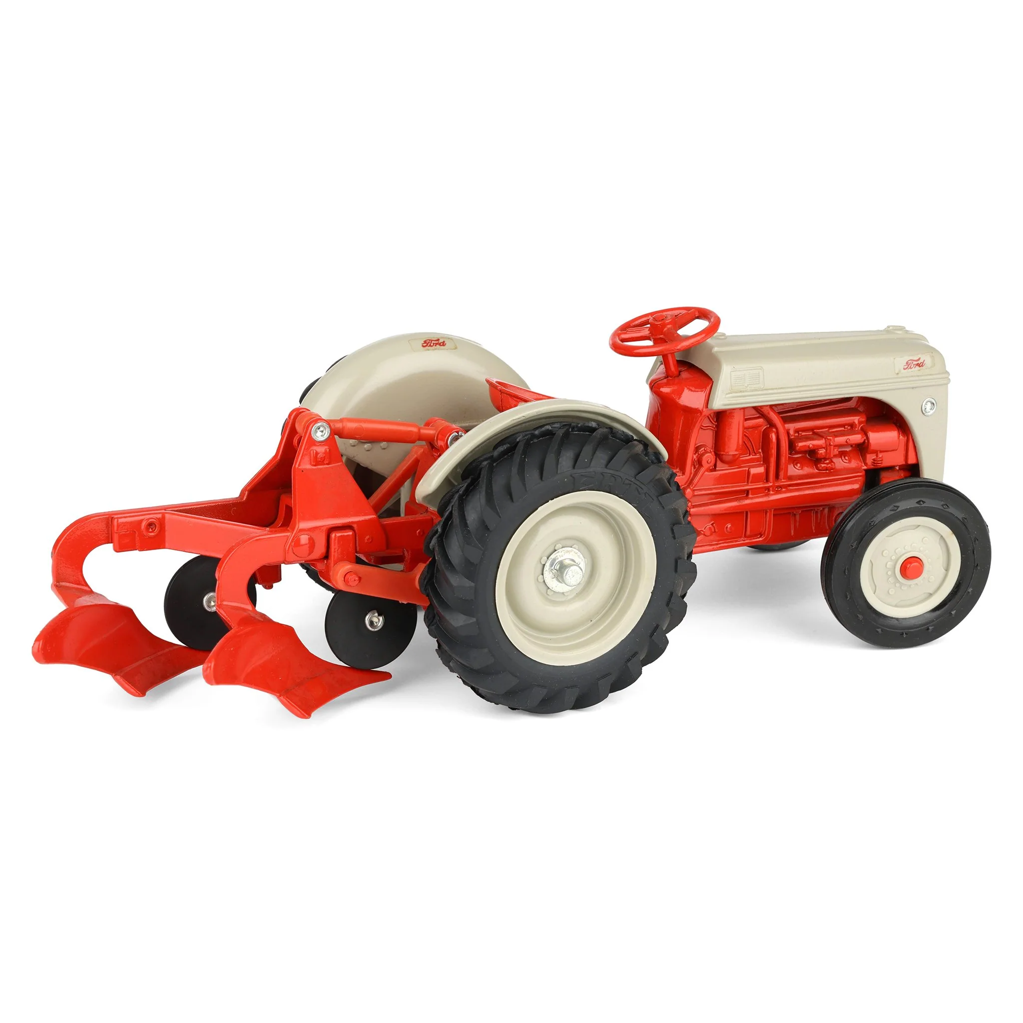 1/16 Ford 8N Tractor with 2 Bottom Dearborn Plow by ERTL - Image 4