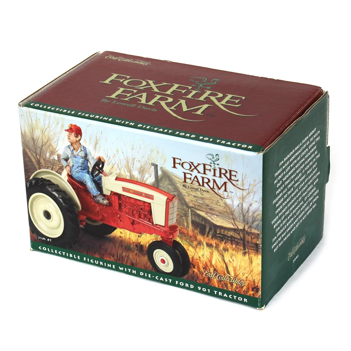 1/16 Ford 901 Tractor with Lowell Davis "Jim" Figurine #7 by ERTL