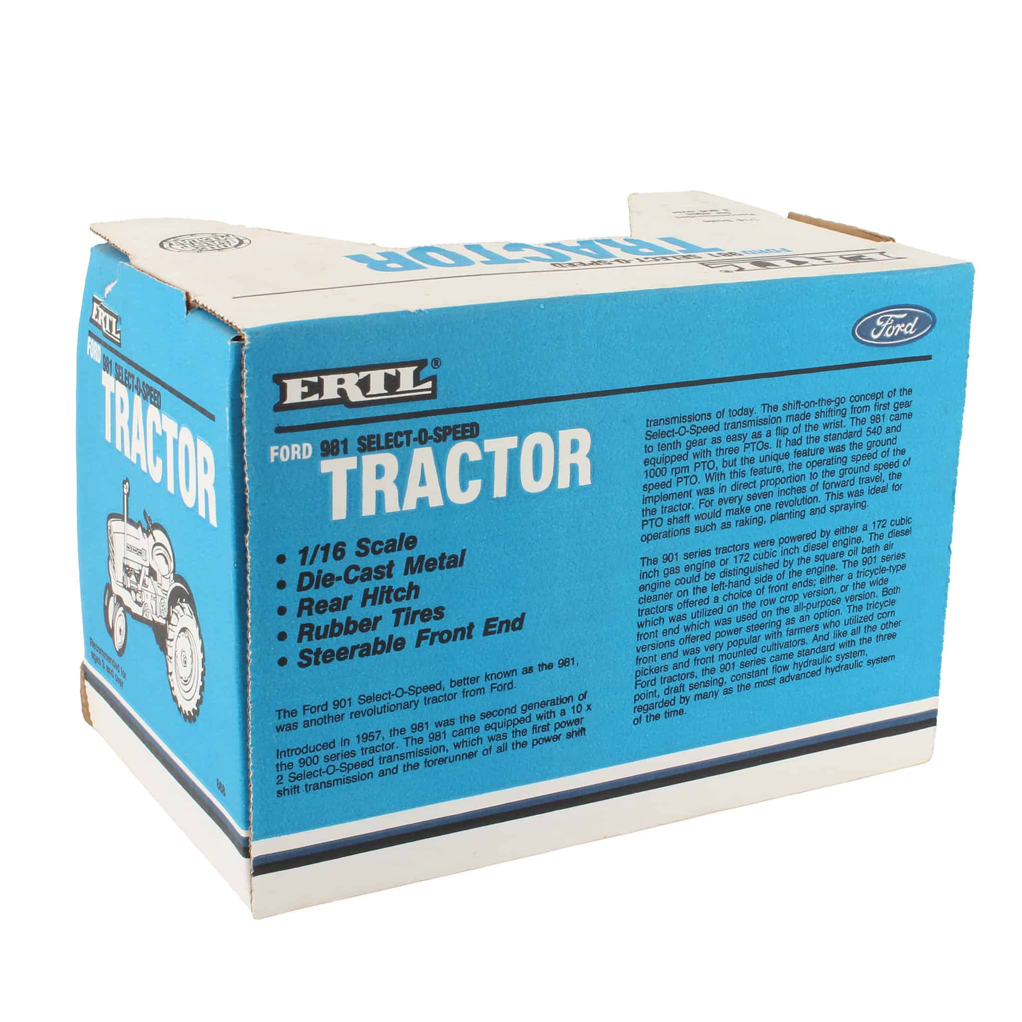 1/16 Ford 901 Select-O-Speed Tractor by ERTL - Image 2