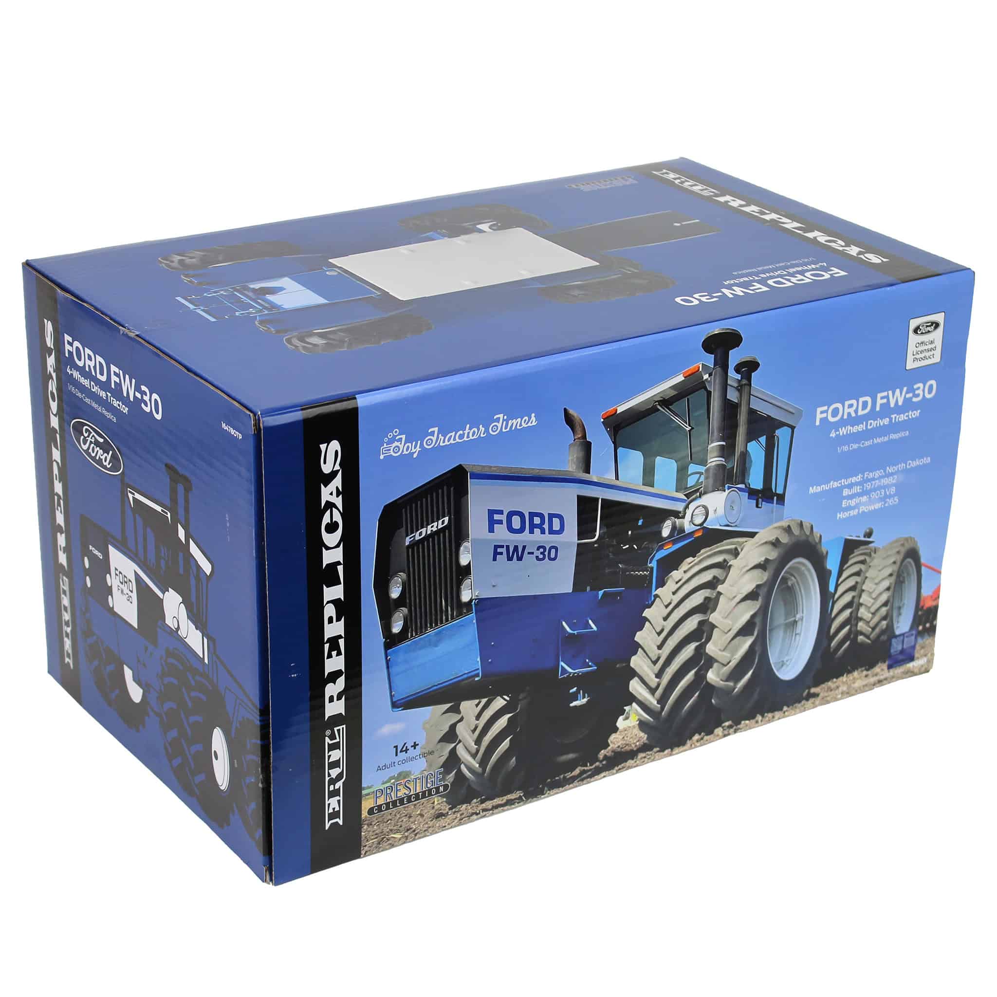 1/16 Ford FW-30 4WD Tractor with Duals, Toy Tractor Times 41st Anniversary, ERTL Prestige Collection - Image 12