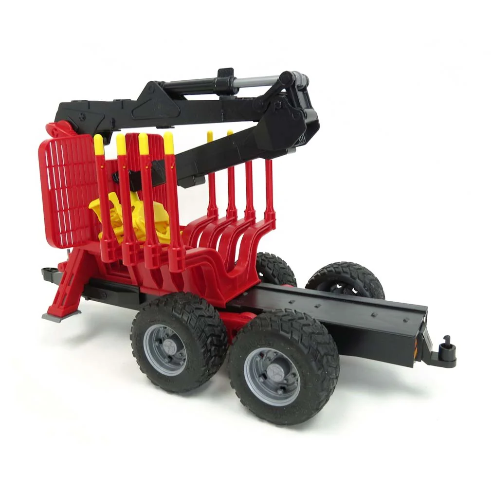1/16 Forestry Trailer with Loading Crane & 4 Logs - Image 4