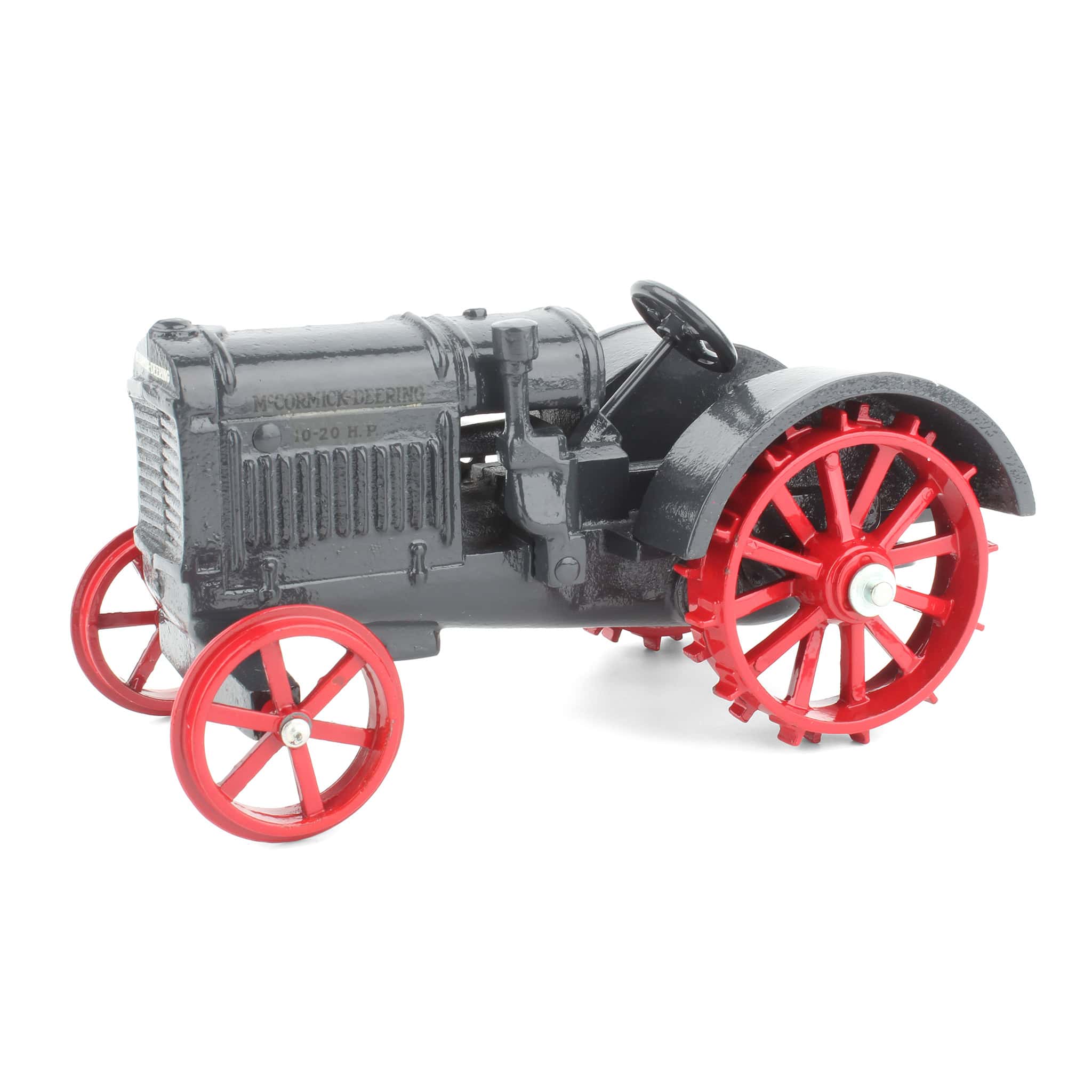 1/16 Gray McCormick Deering 10-20 HP Tractor with Short Stack by Scale Models - LOOSE