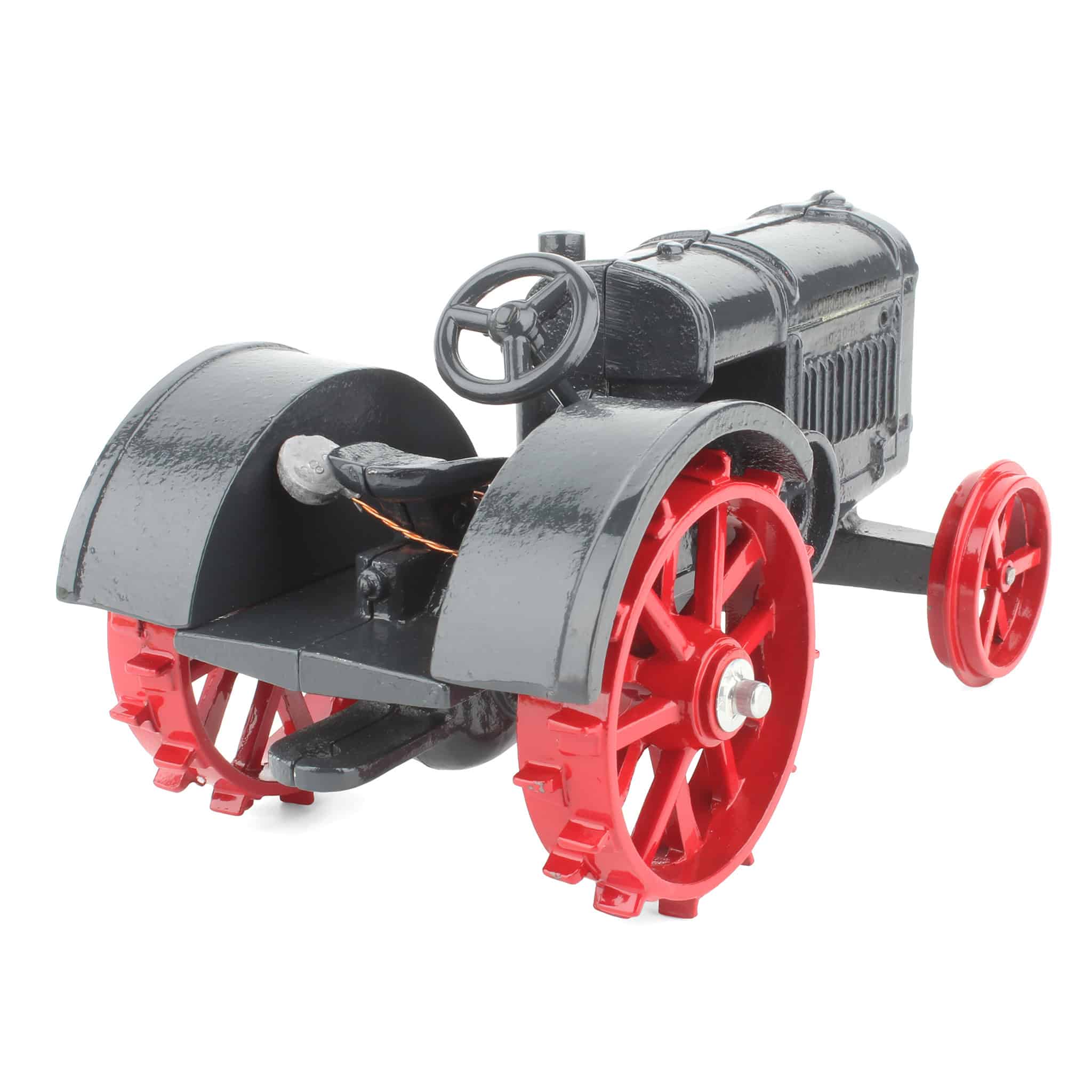 1/16 Gray McCormick Deering 10-20 HP Tractor with Short Stack by Scale Models - LOOSE - Image 3