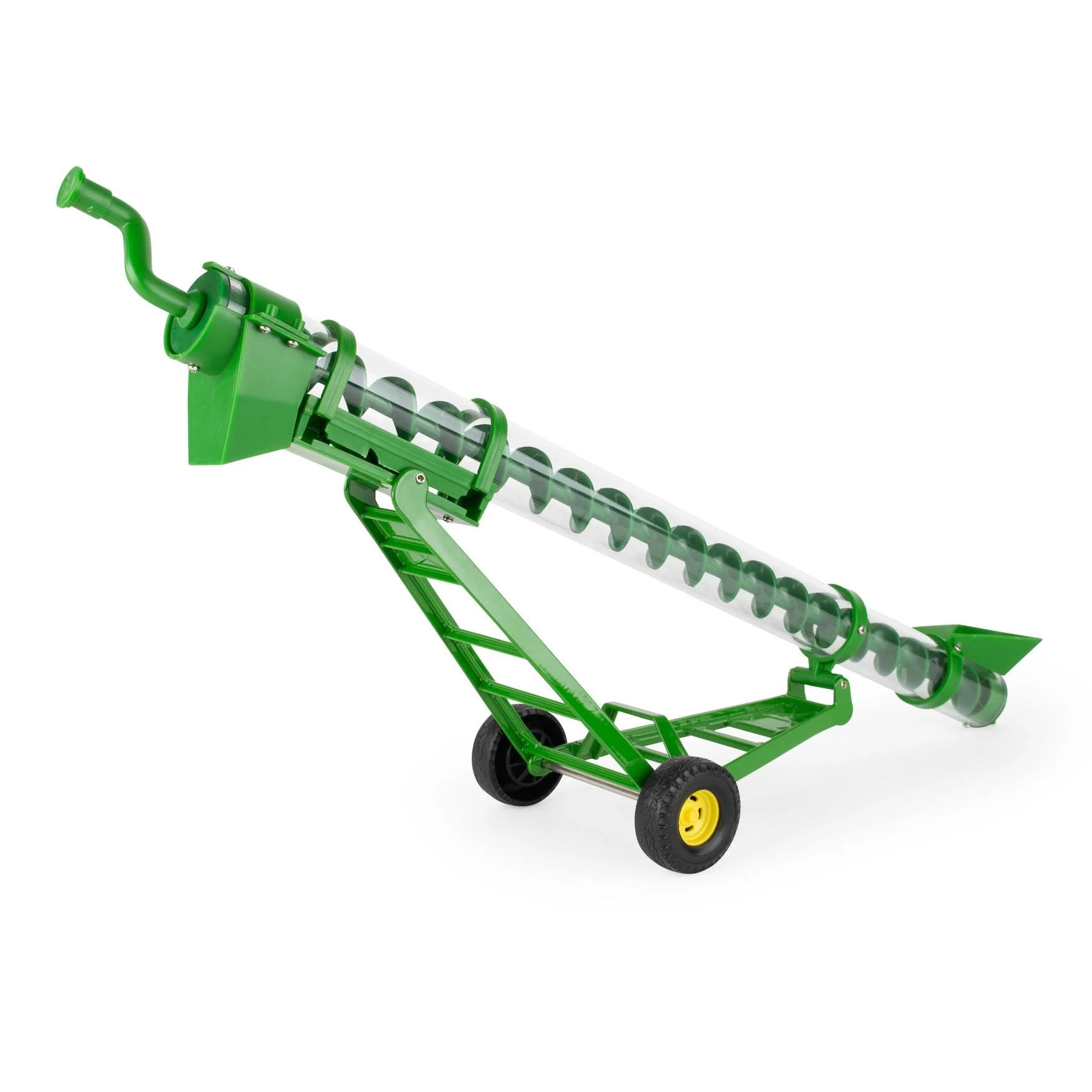 1/16 Green Grain Auger with Yellow Rims, ERTL Replica Play