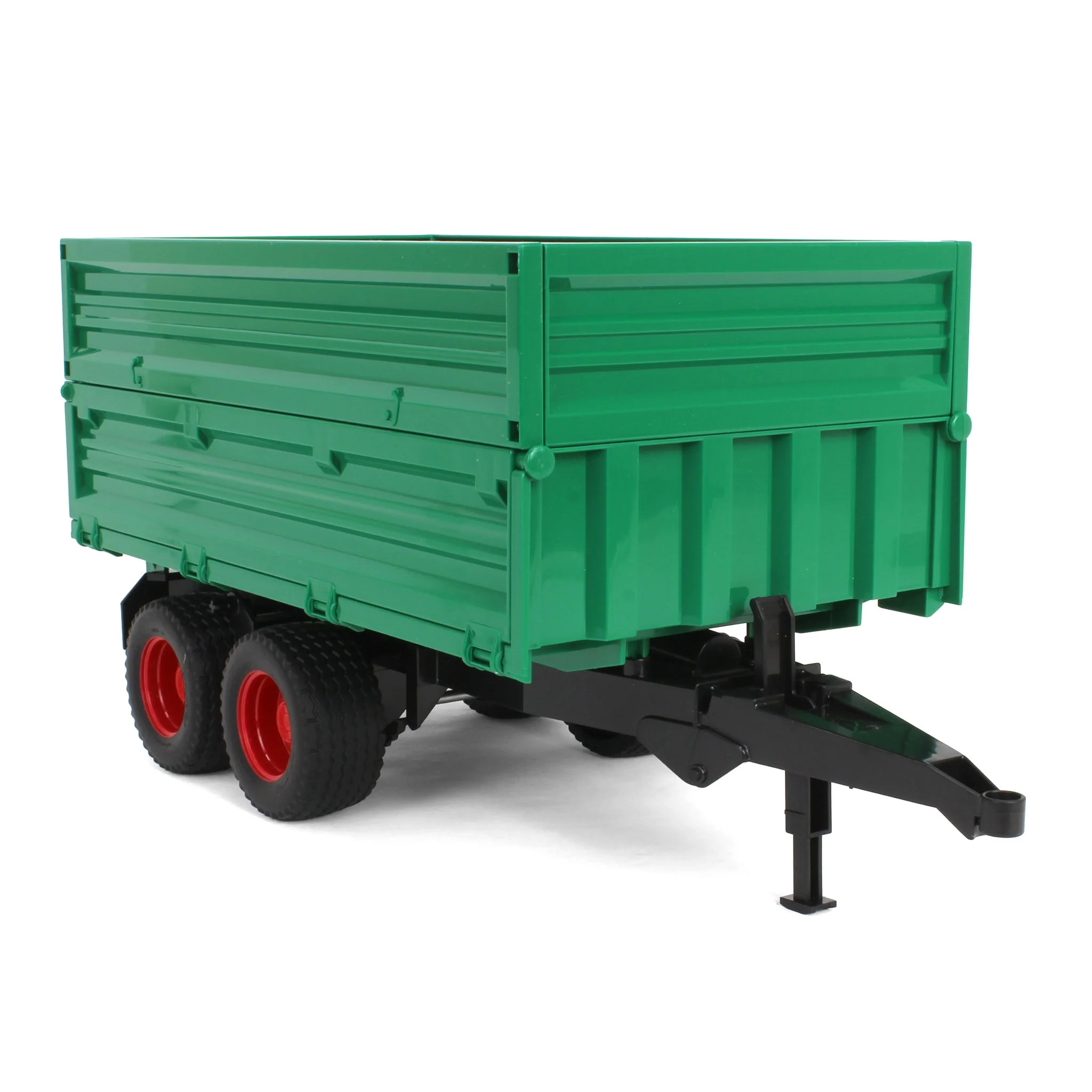 1/16 Green Tandem Axle Trailer by Bruder - Image 2