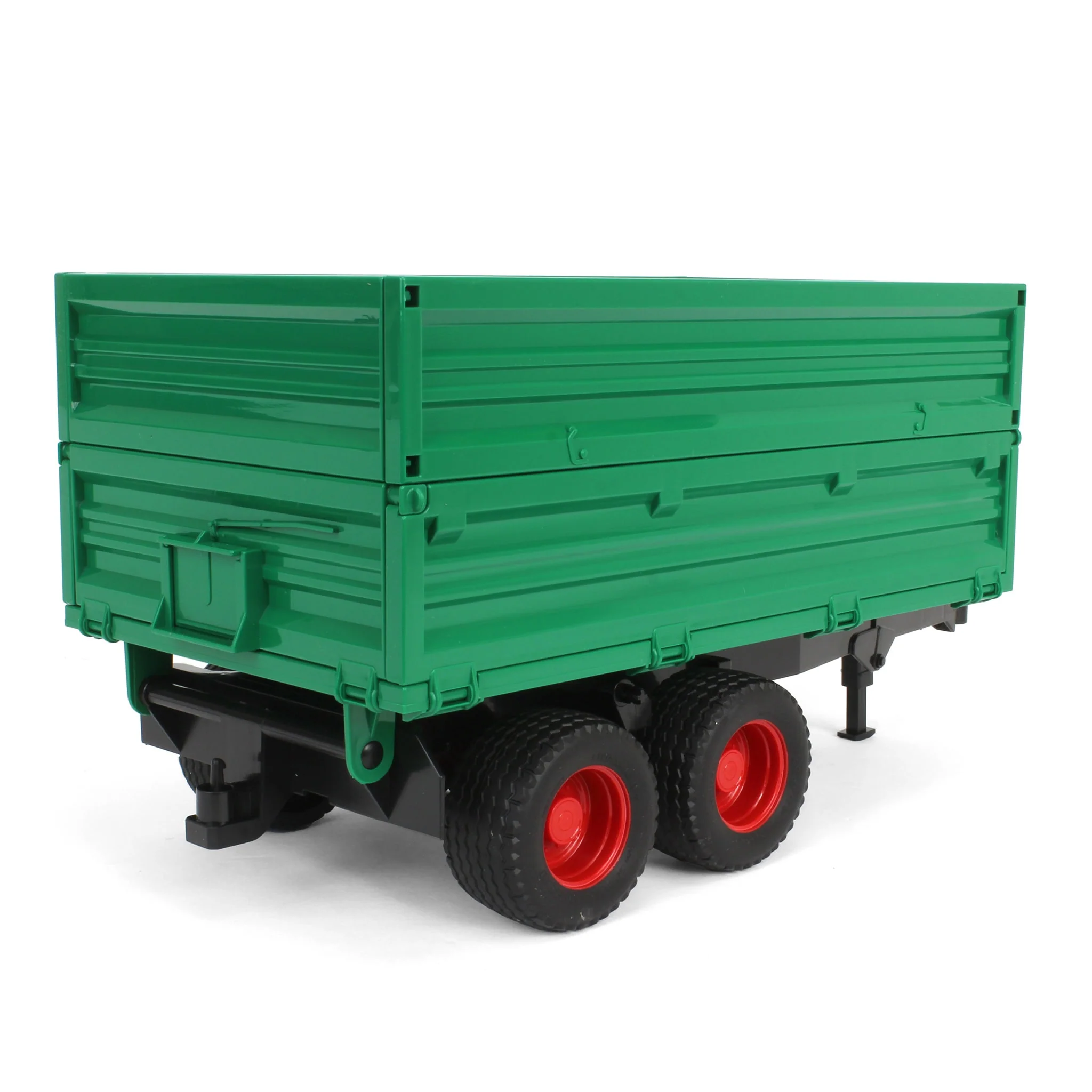 1/16 Green Tandem Axle Trailer by Bruder - Image 4
