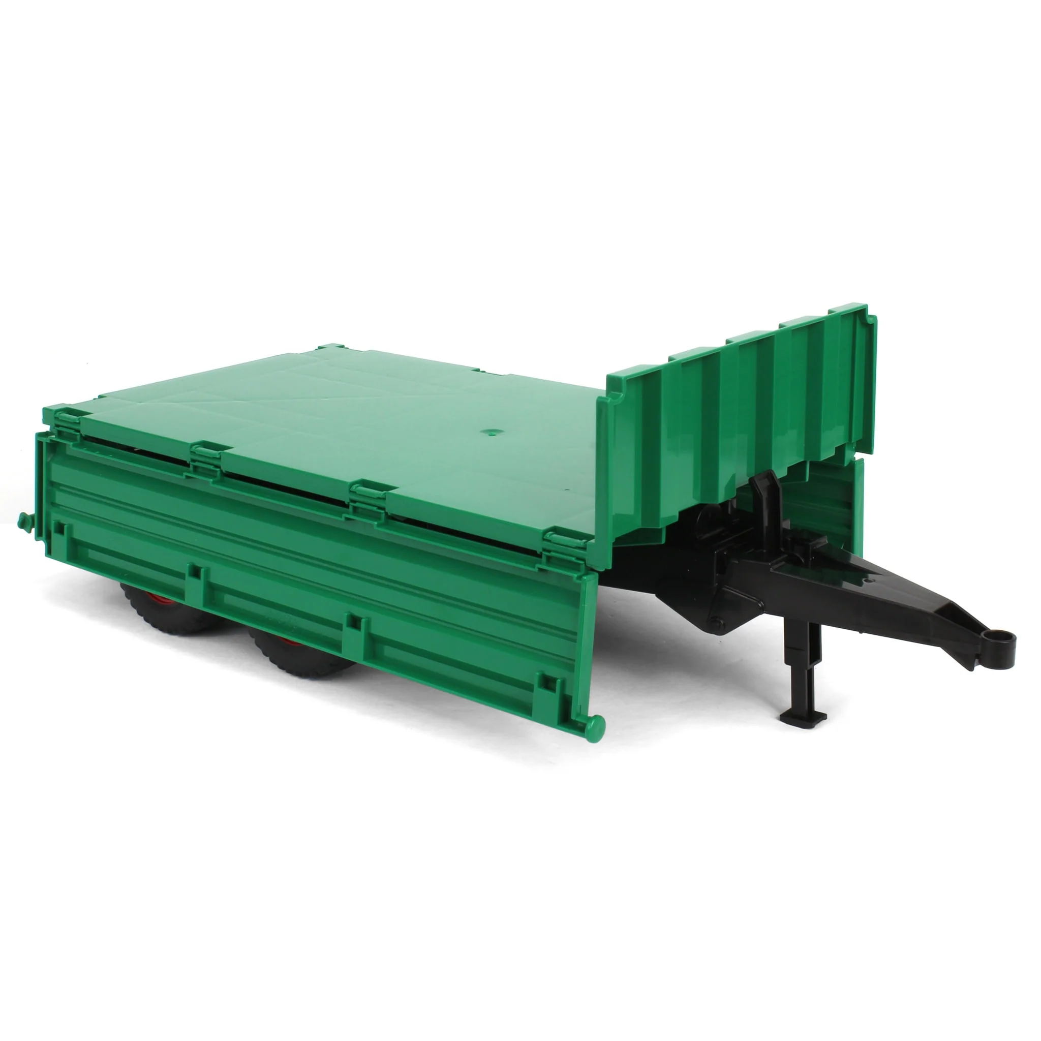 1/16 Green Tandem Axle Trailer by Bruder - Image 6
