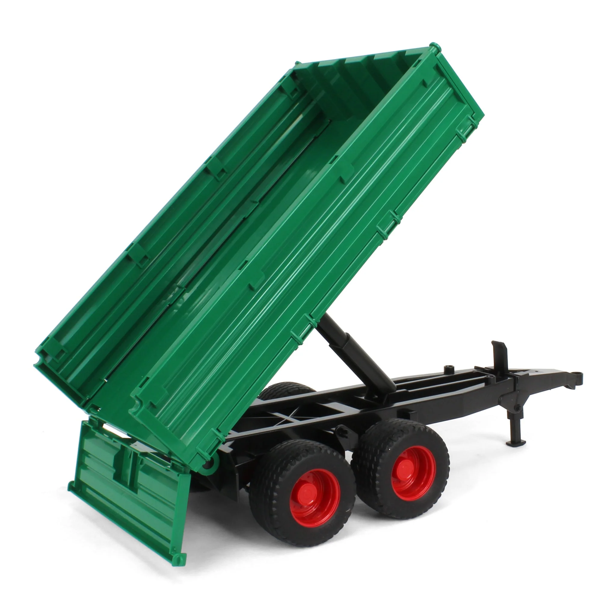 1/16 Green Tandem Axle Trailer by Bruder - Image 7